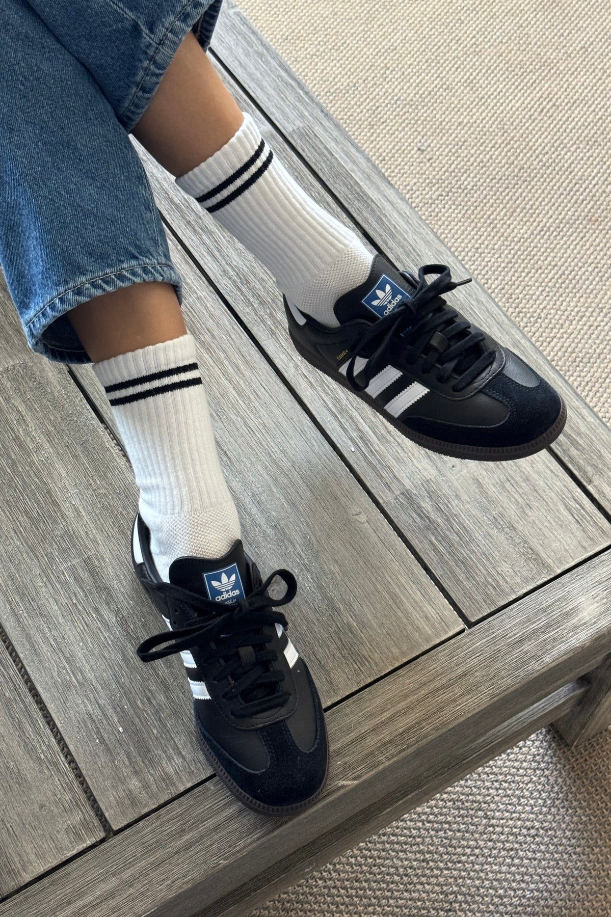 Le Bon Shoppe Boyfriend Socks / Classic White