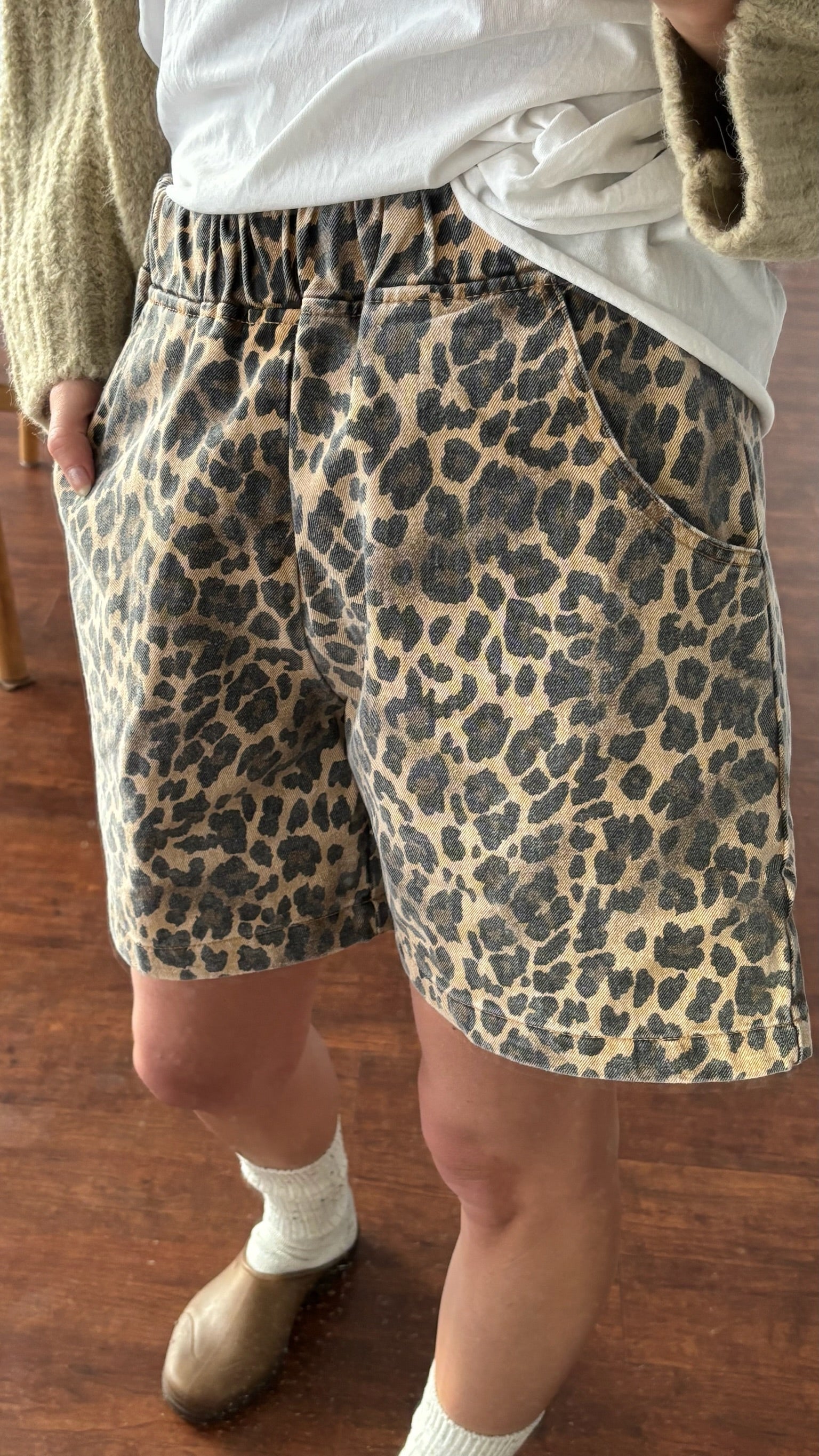 Le Bon Shoppe City Shorts / Leopard