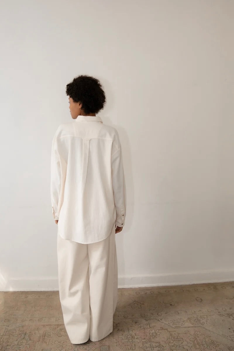 Zii Ropa Andi Shirt / Cream