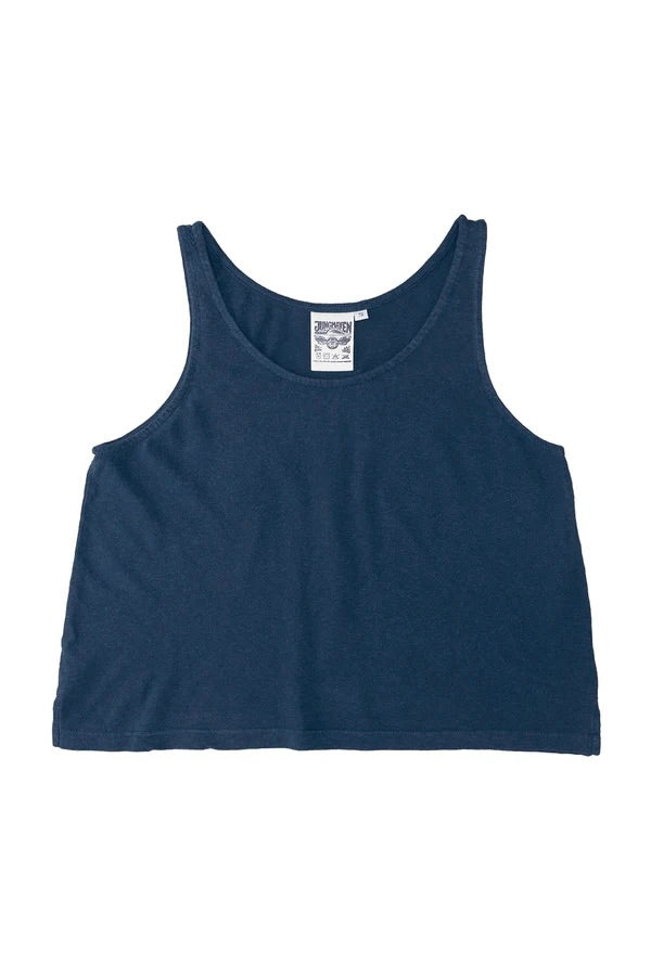Jungmaven Cropped Tank / Deep Indigo