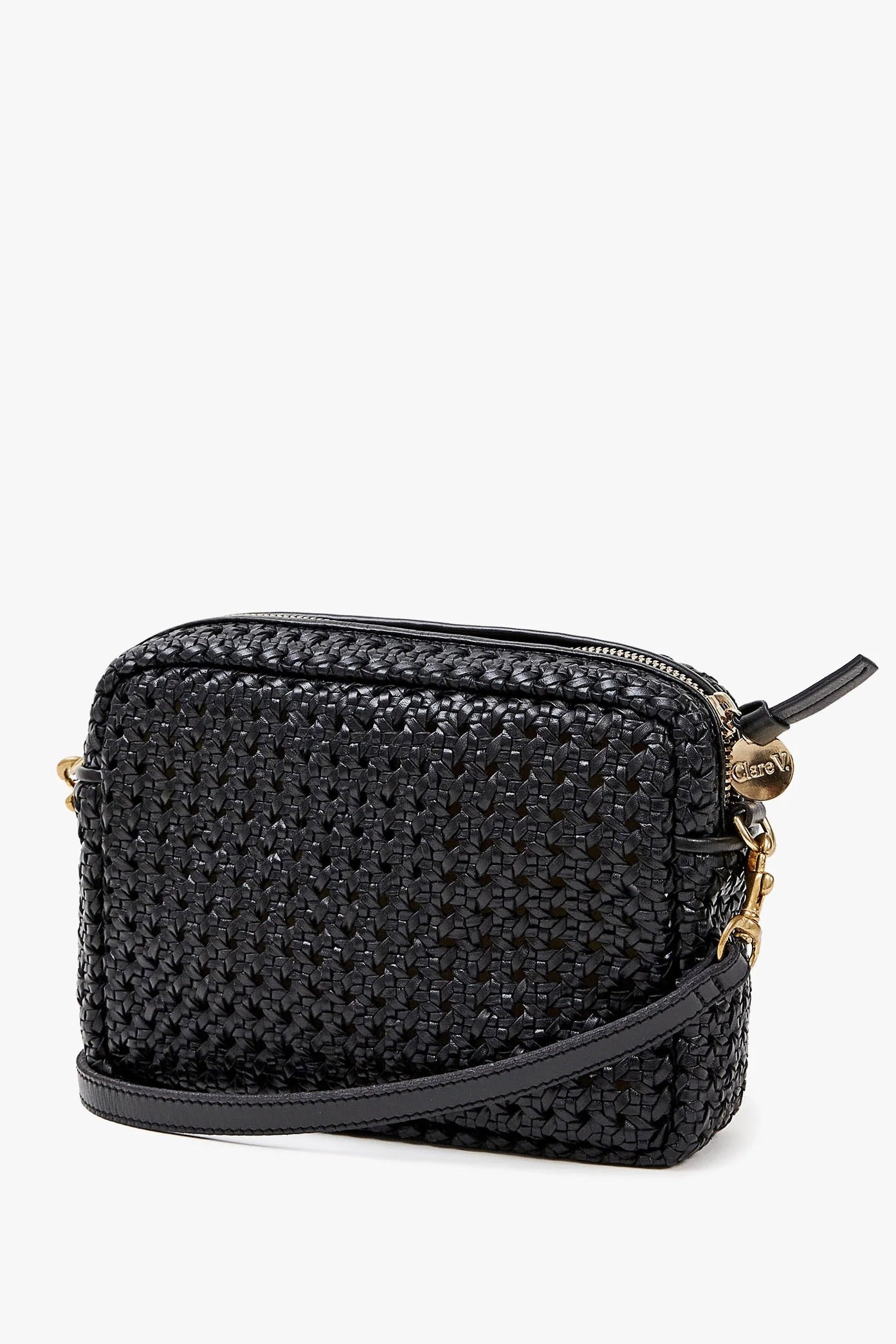 Midi Sac / Black Rattan