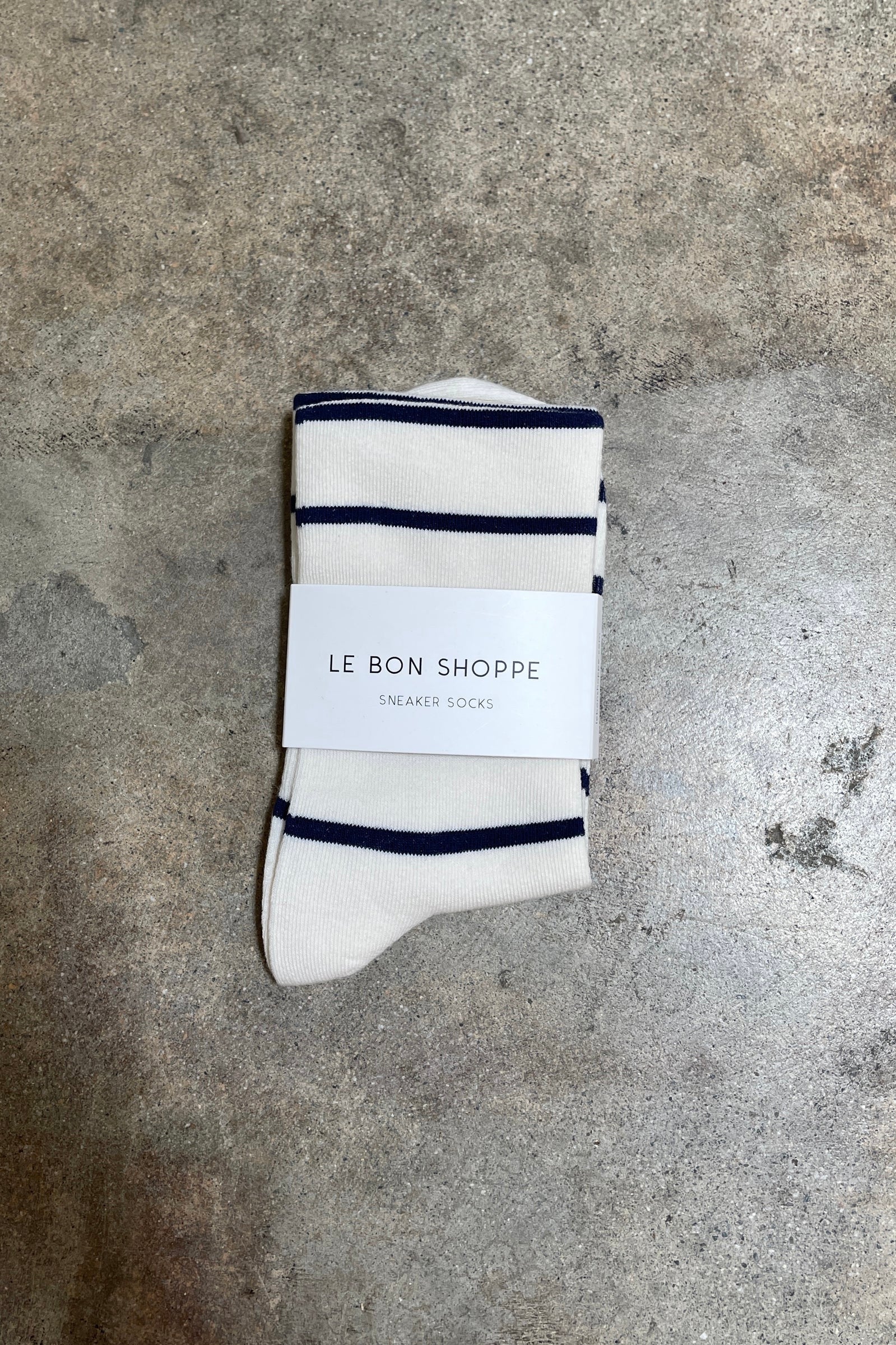 Le Bon Shoppe Wally Socks / Breton Stripe