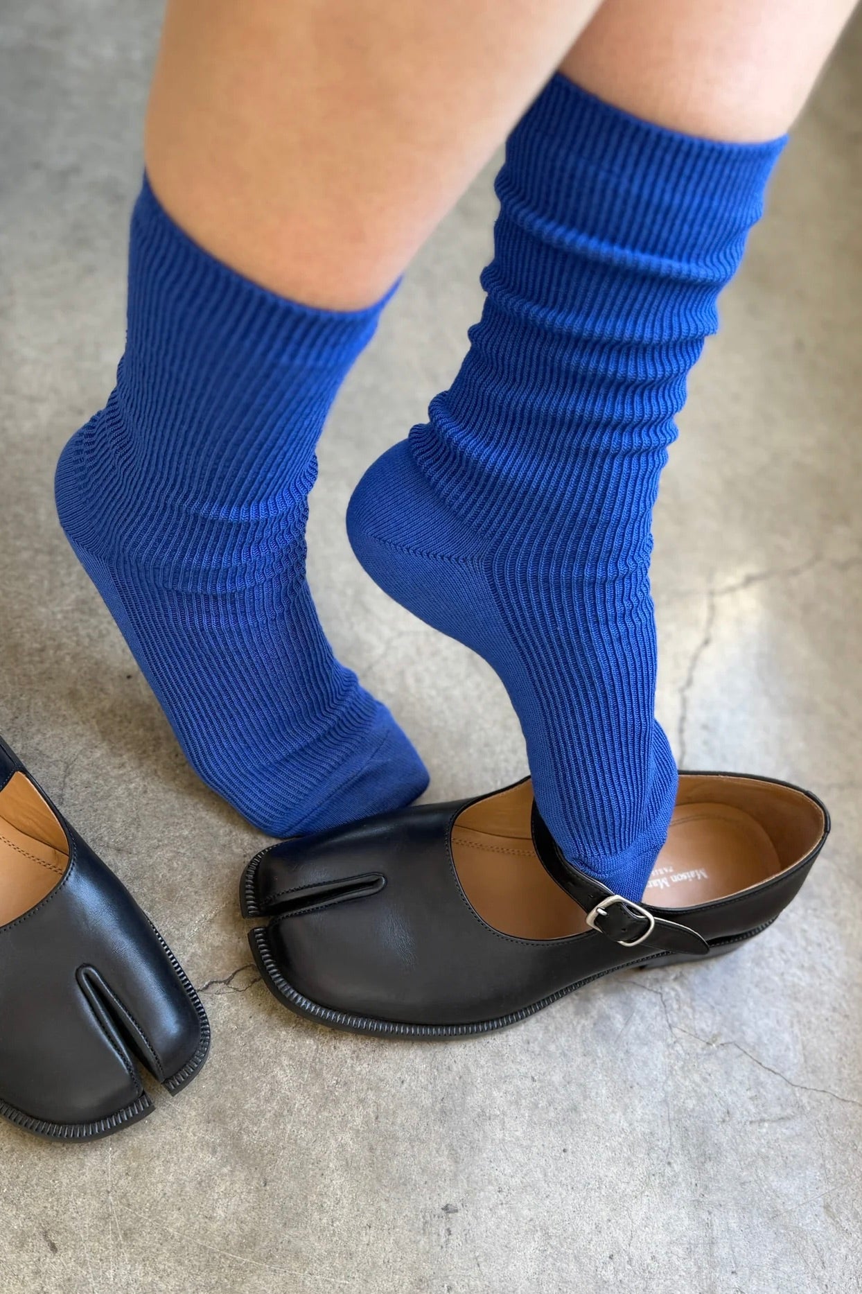 Le Bon Shoppe Crisp Step Socks / Blue