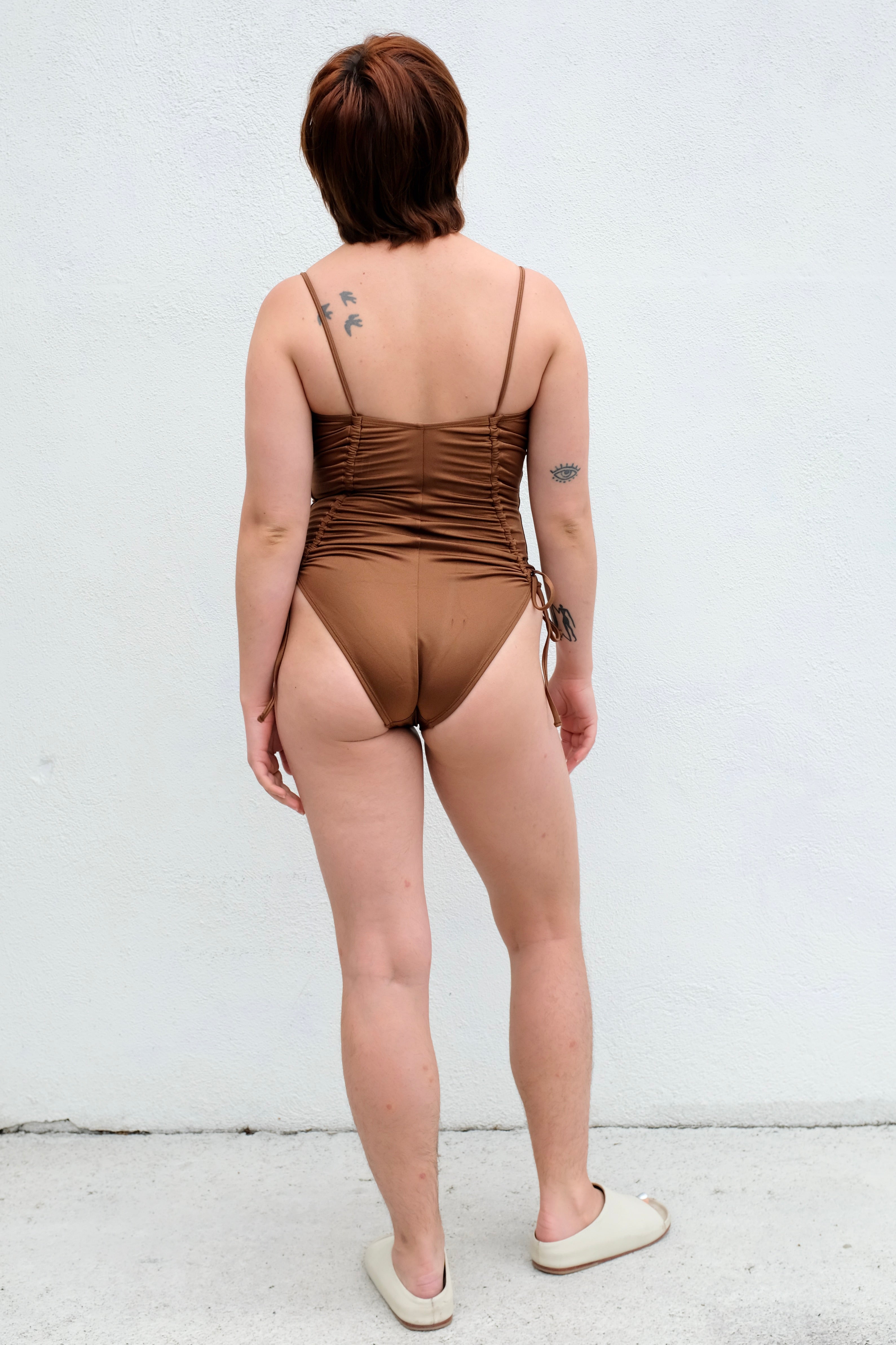 NU SWIM Disco Suit / Silt