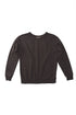 Jungmaven Crux Crop Sweatshirt / Coffee Bean