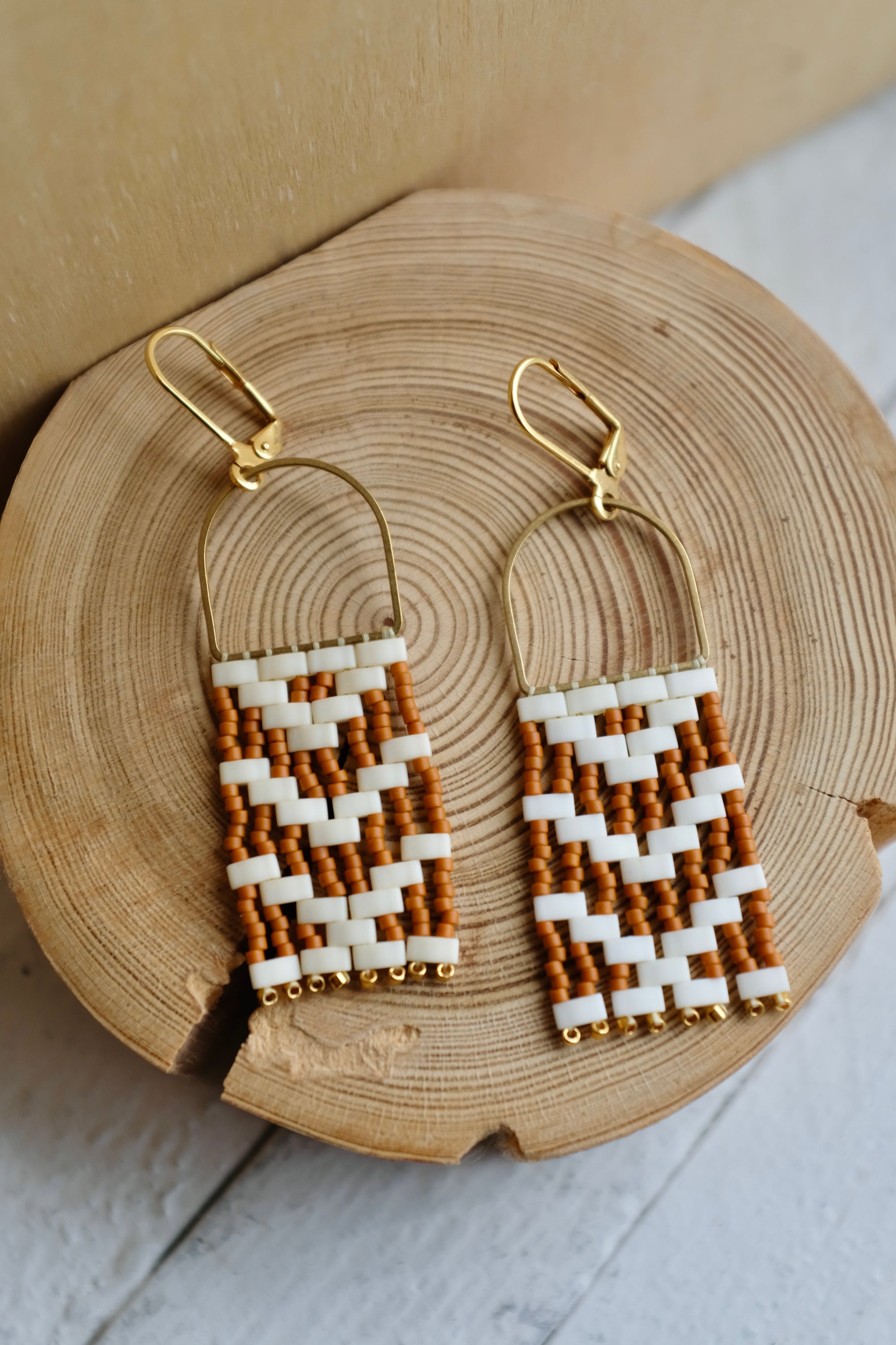 Three Sisters Michif Woven / Pumpkin