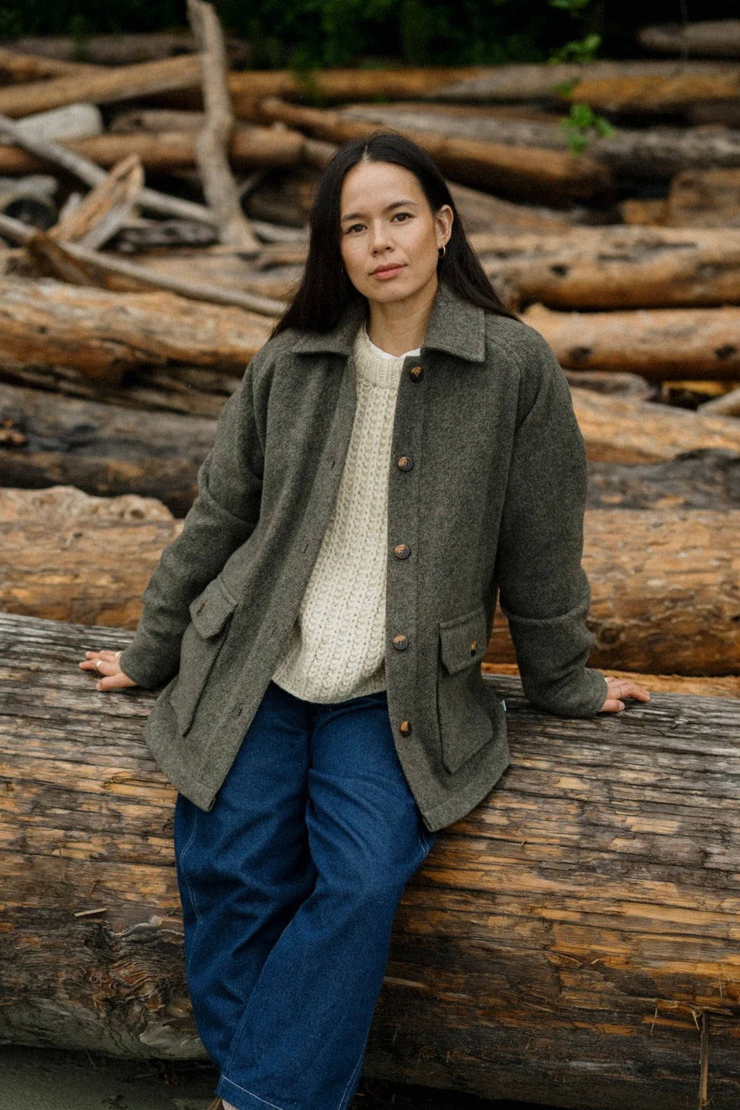 anian Georgia Coat / Cedar