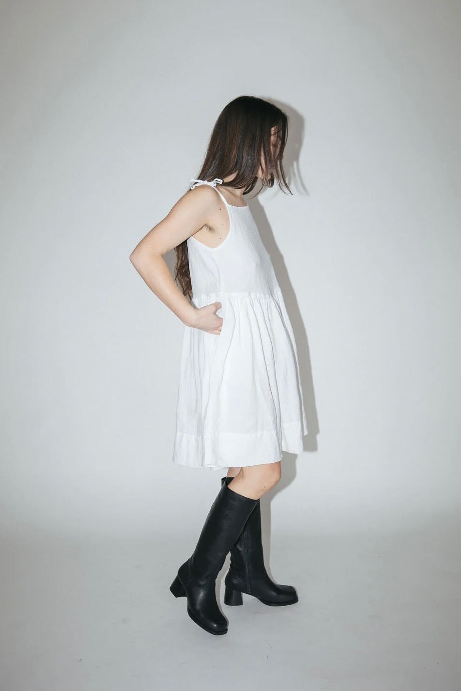 Shelter Rudy Dress / White