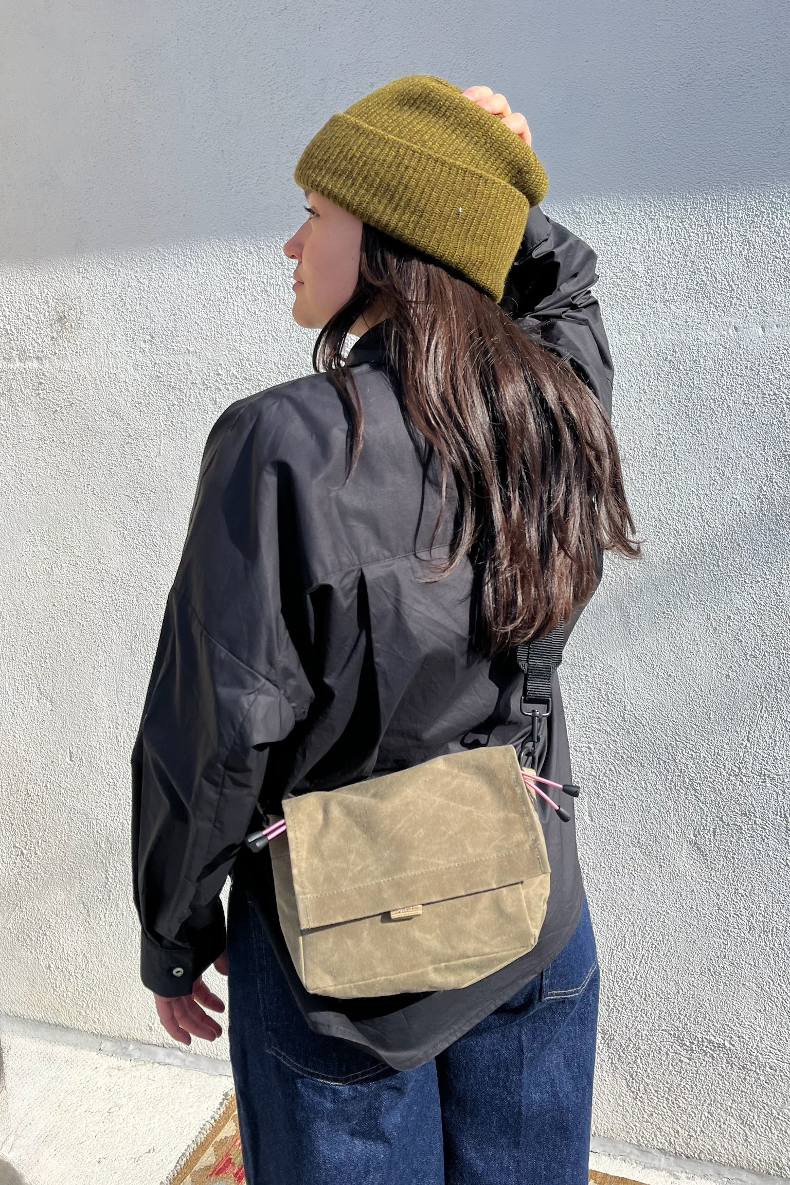 Some of the Parts Mini Get Around Pack Crossbody / Khaki + Black