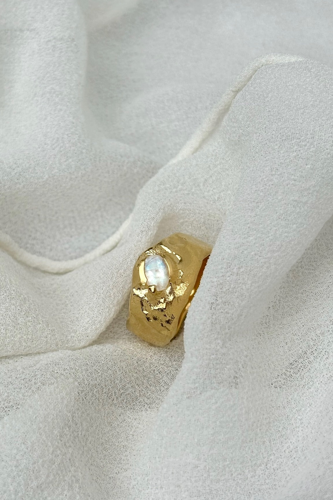 Mercurial NYC Paloma Ring / Moonstone