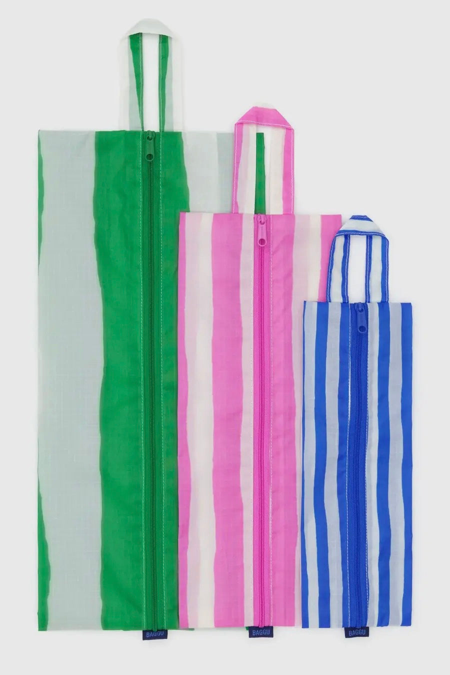 Baggu 3D Zip Set / Painted Stripe