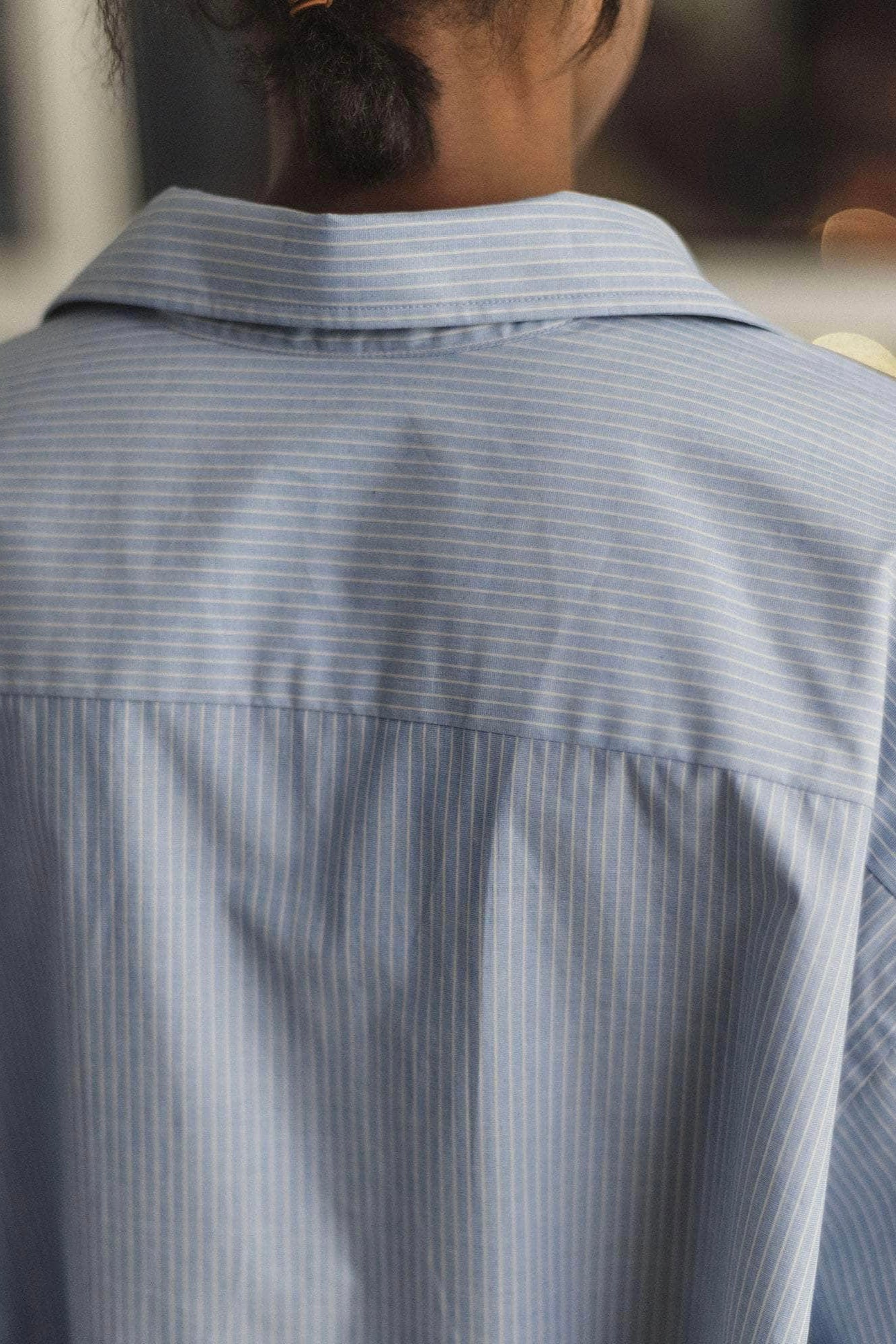 Baserange Claude Shirt / Blue Stripe