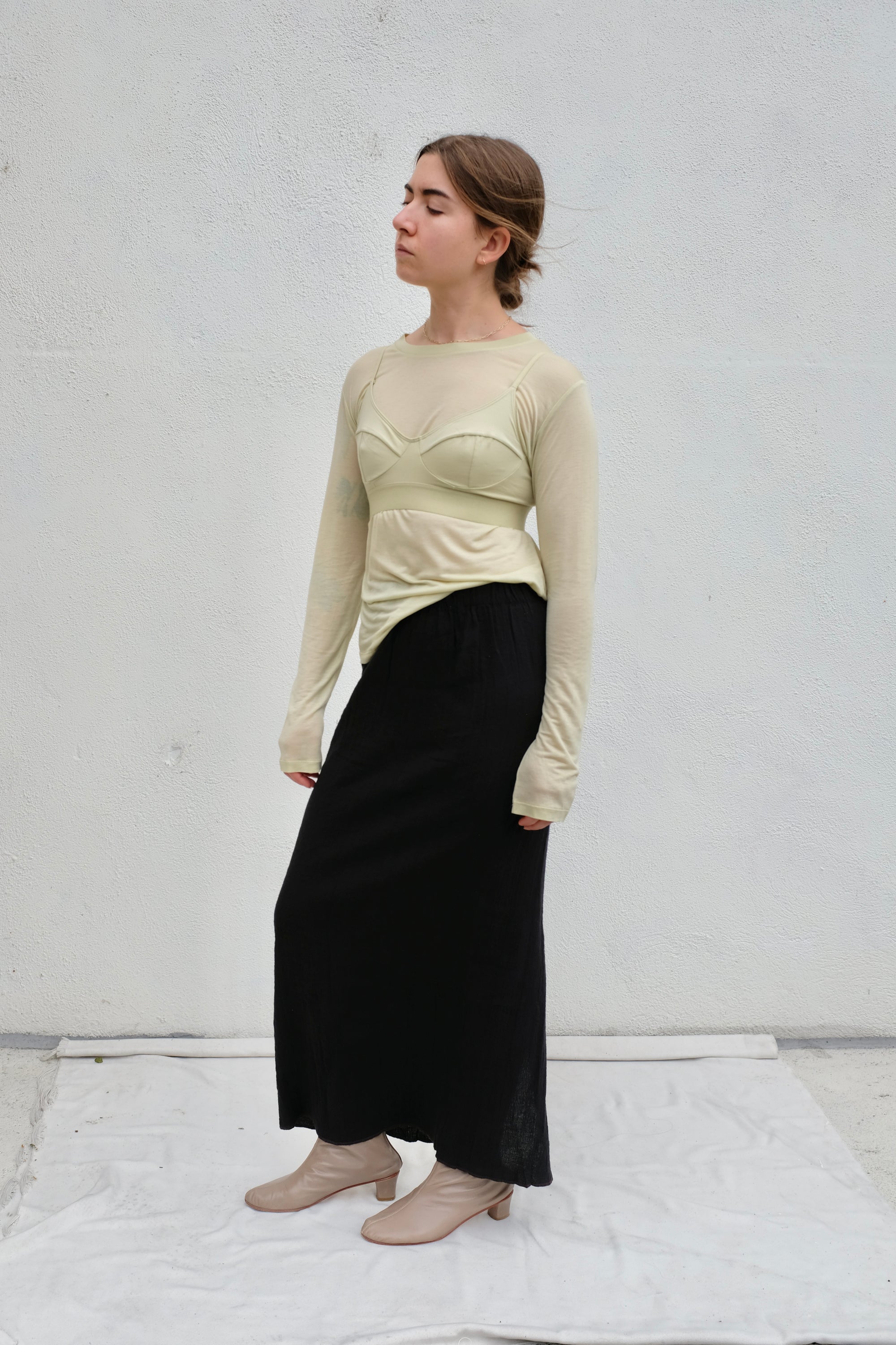 Baserange Soft Bra / Pier Green