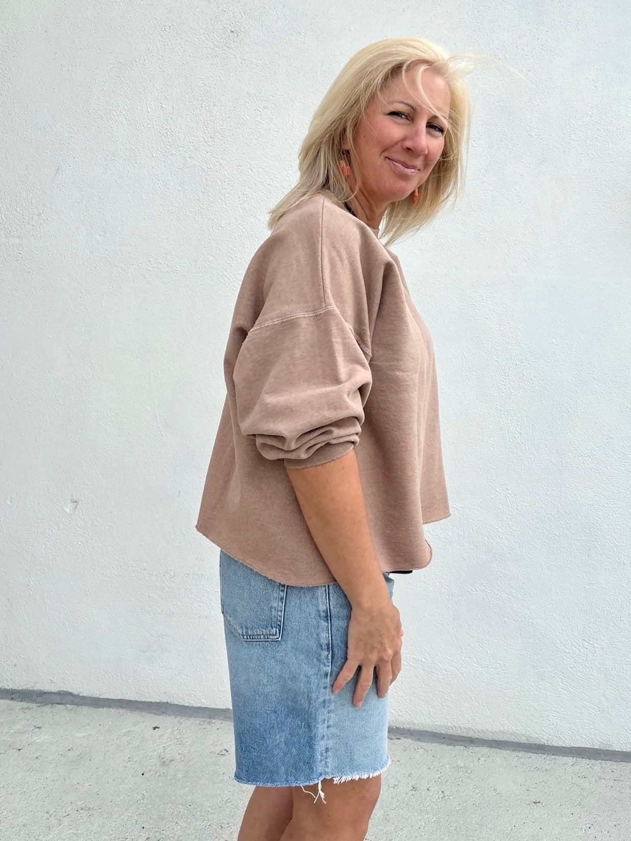 Rachel Comey Fond Sweatshirt / Hazelnut
