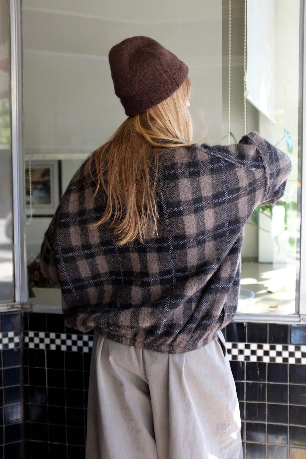 Rus Kokochi Sweater / Black + Taupe