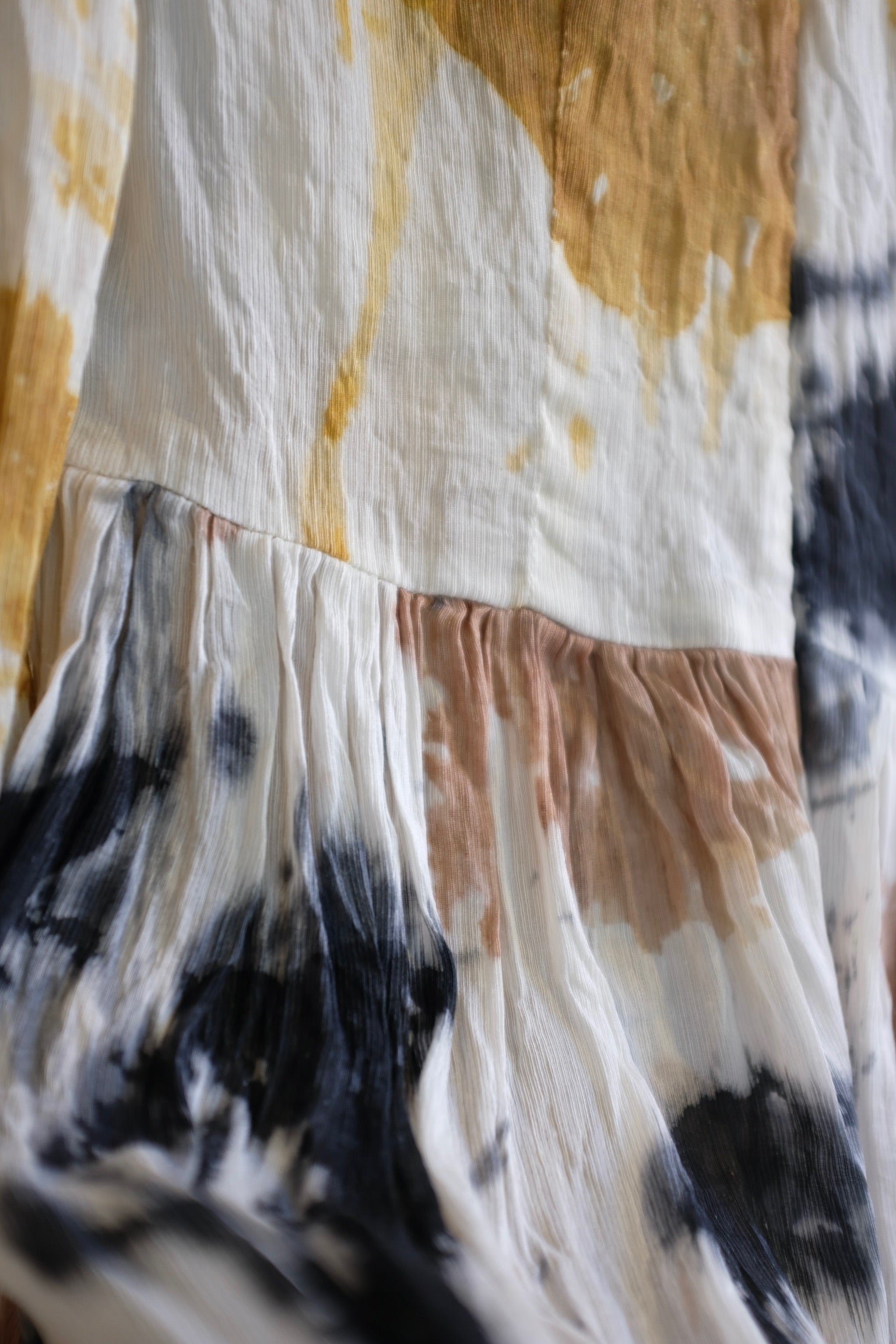 Pre-loved / Osei Duro Gauzy Dress / Hand dyed / Size M