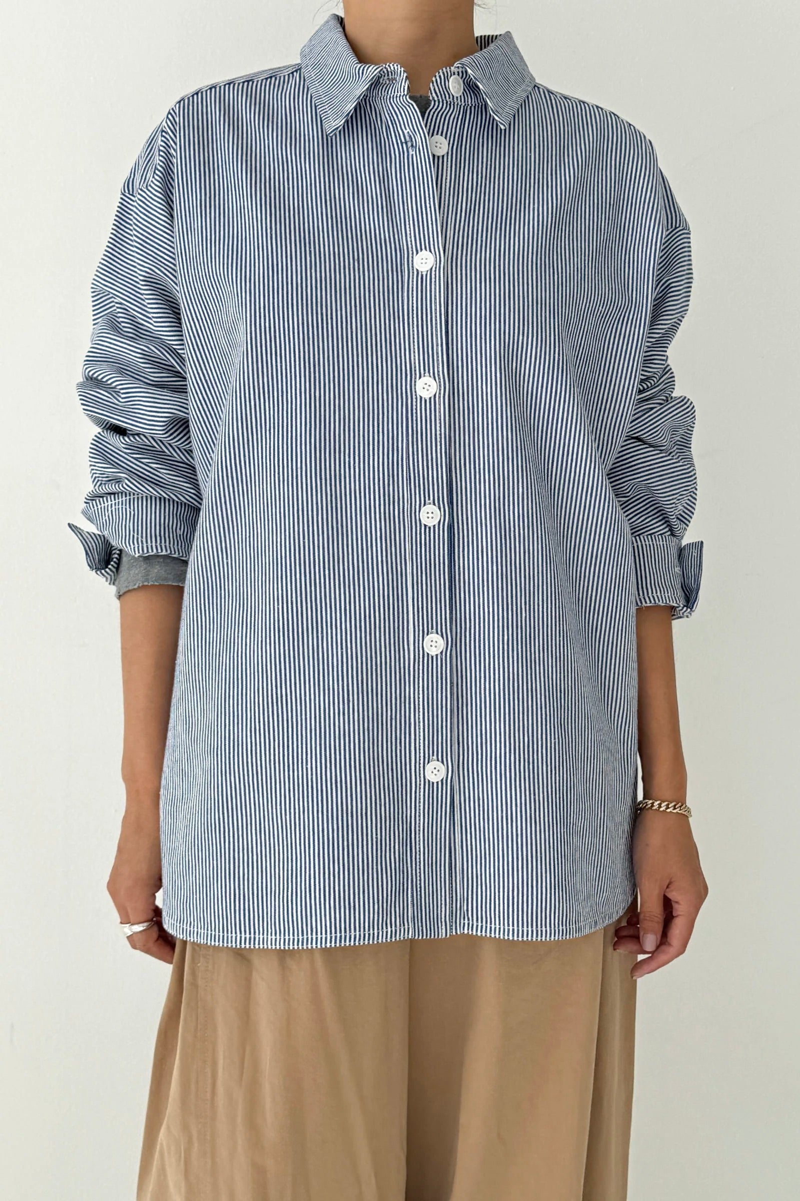 Le Bon Shoppe Owen Shirt / Blue Stripe