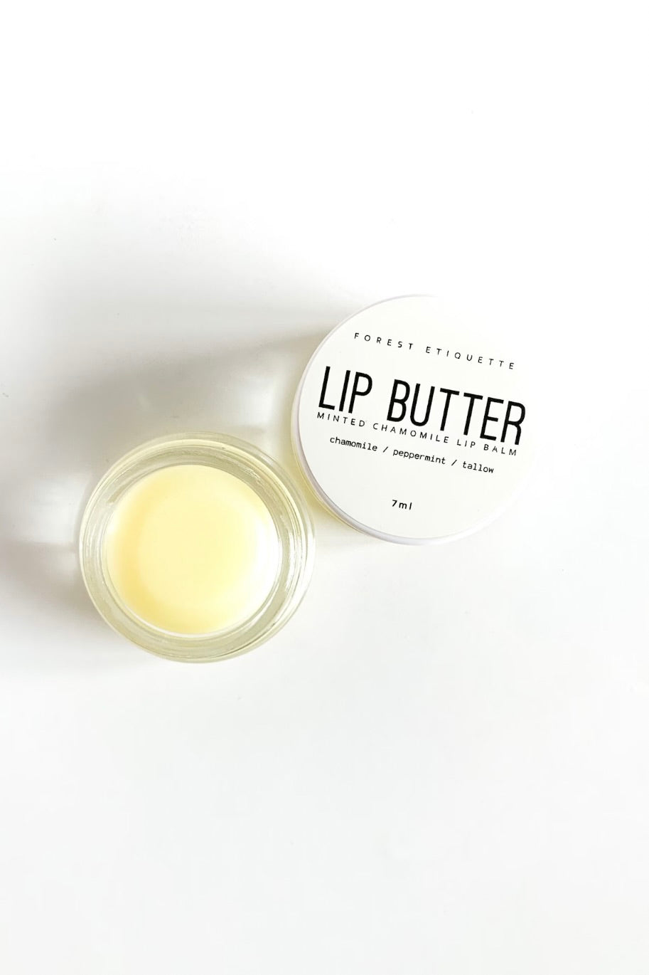 Forest Etiquette Lip Butter Chamomile+Mint