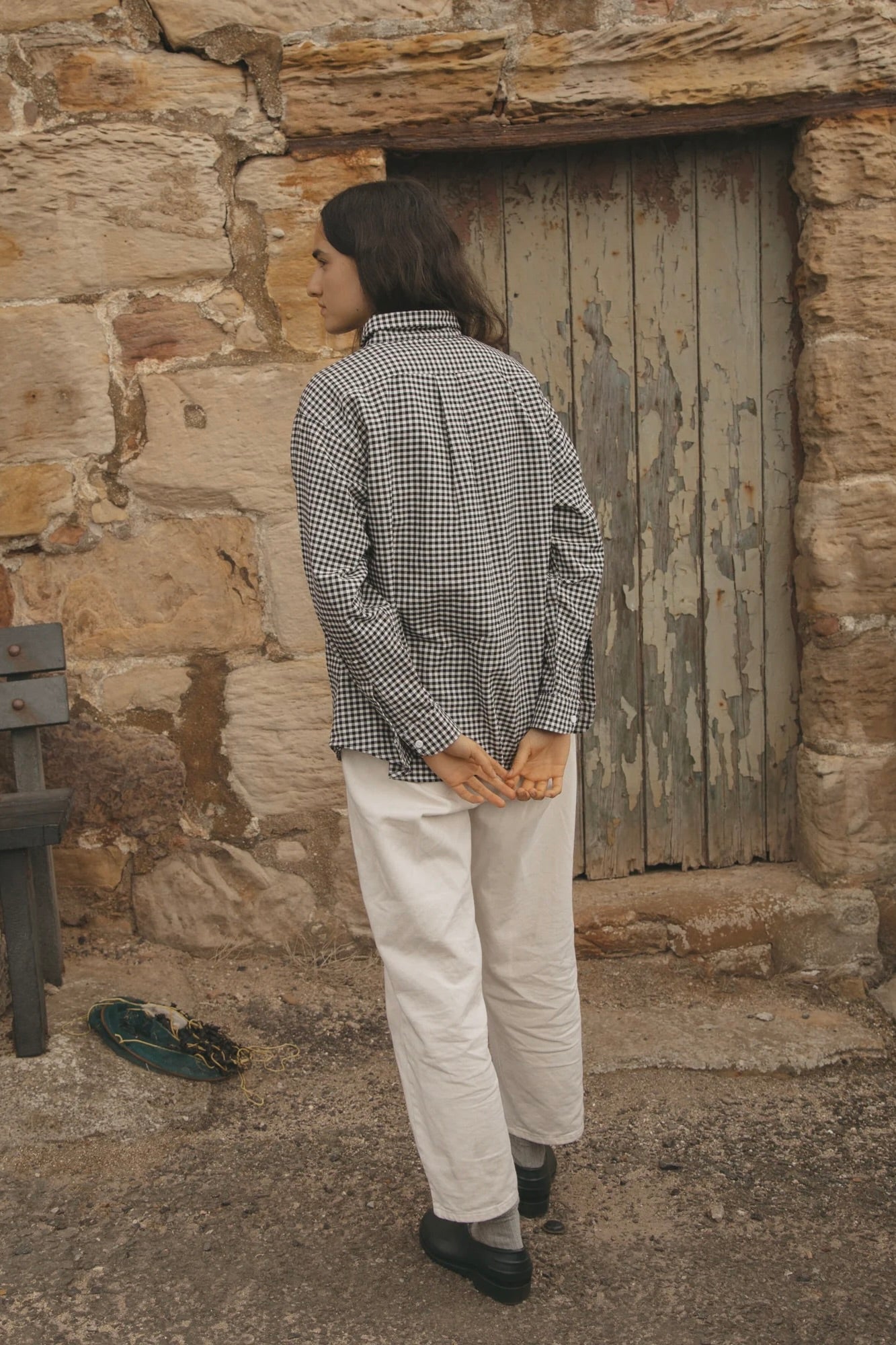 Gillian Stevens Britta Shirt / Gingham Noir