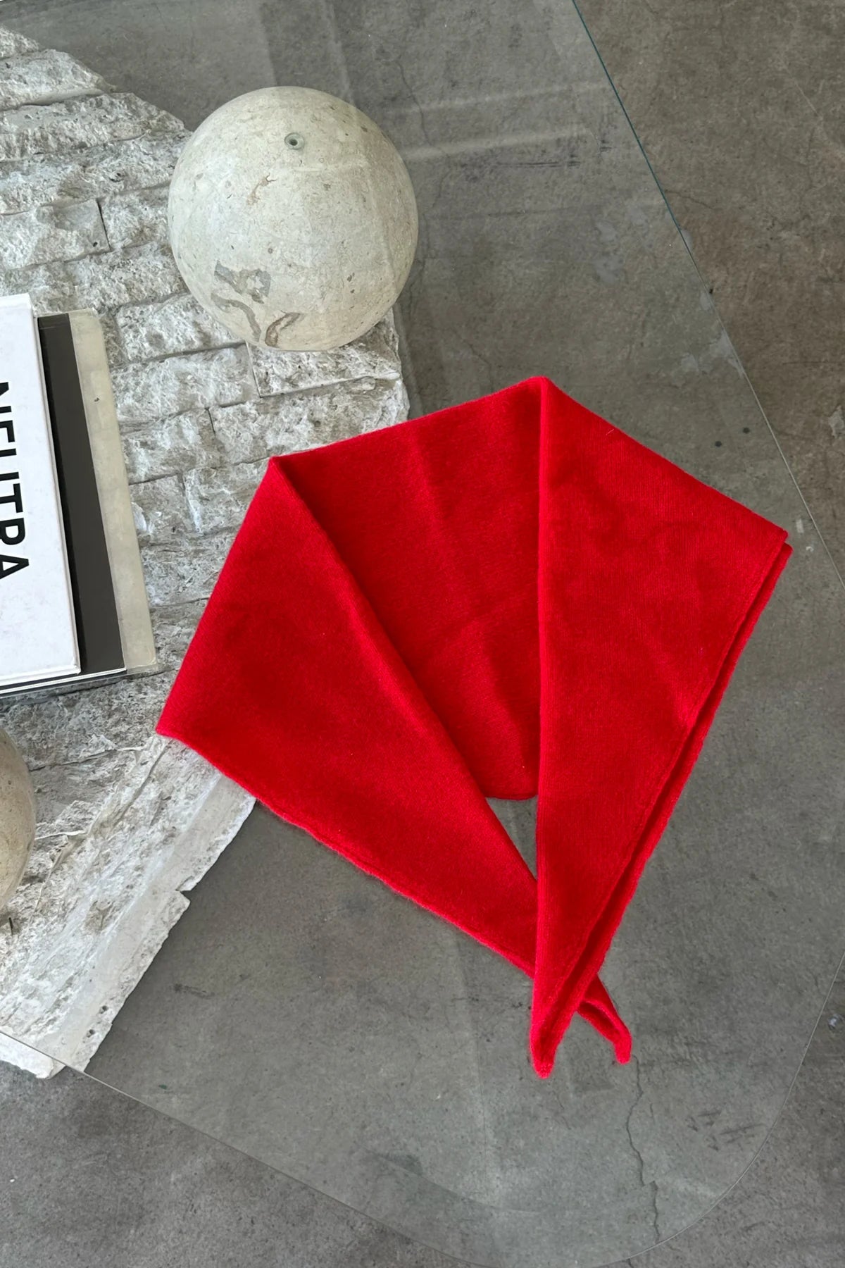 Le Bon Shoppe Cashmere Bandana / Red
