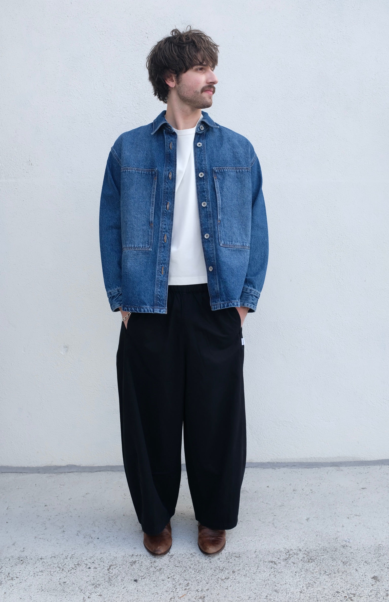 Le Bon Shoppe Parachute Pant / Black