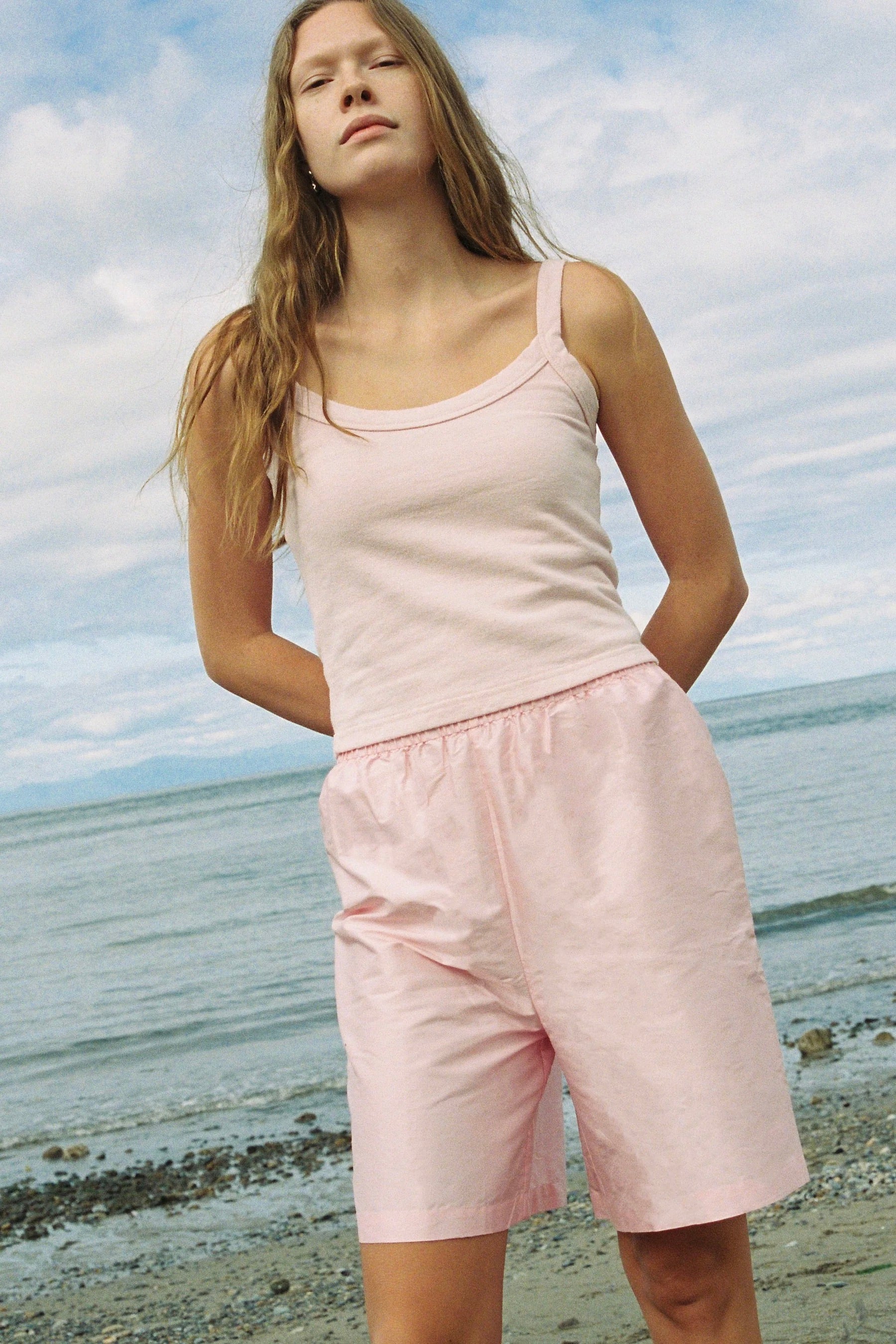 Merge Goods Breeze Tank / Pink Cream