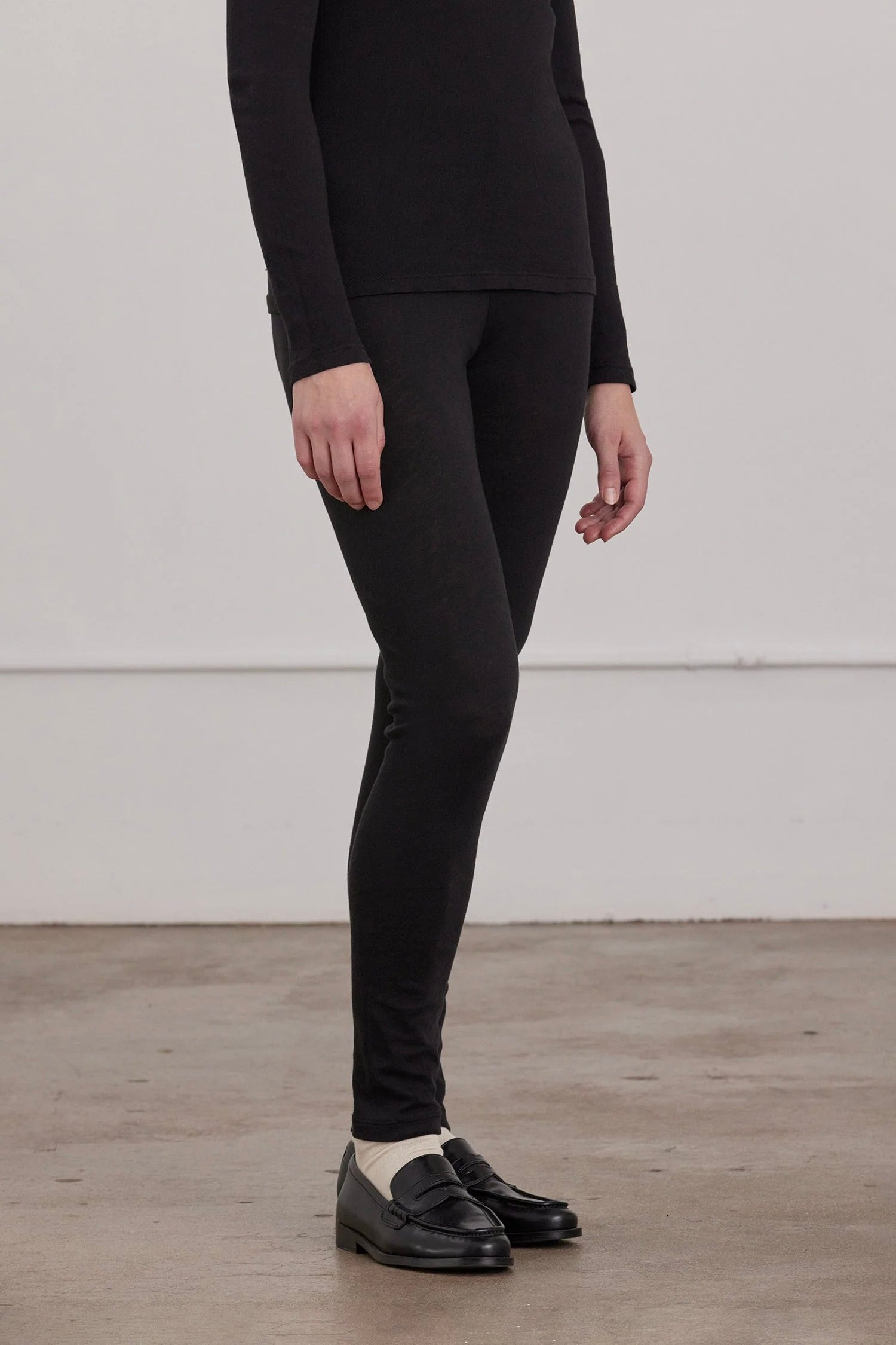 Black Crane / Leggings / Black