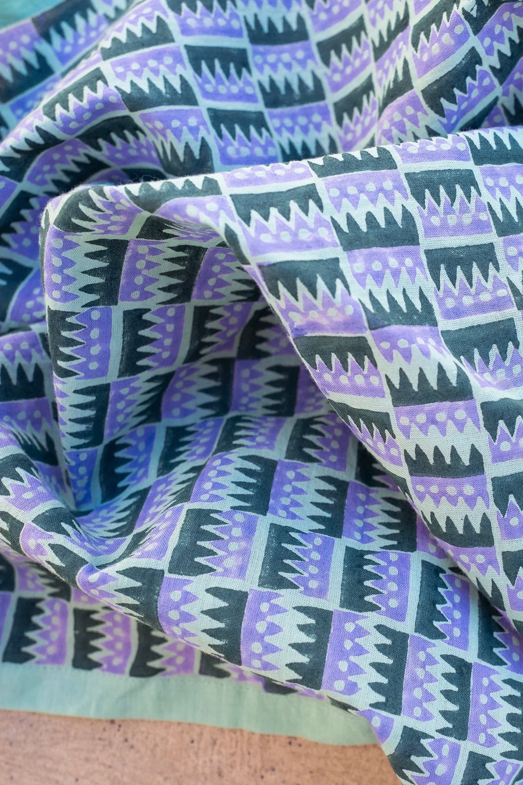 Block Shop Jigsaw Bandana / Spruce