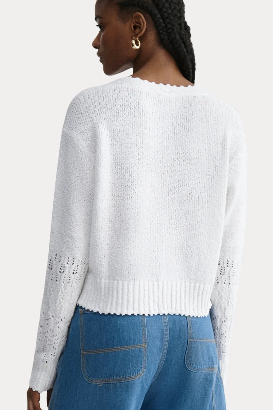 Rachel Comey Olia Cardigan / White