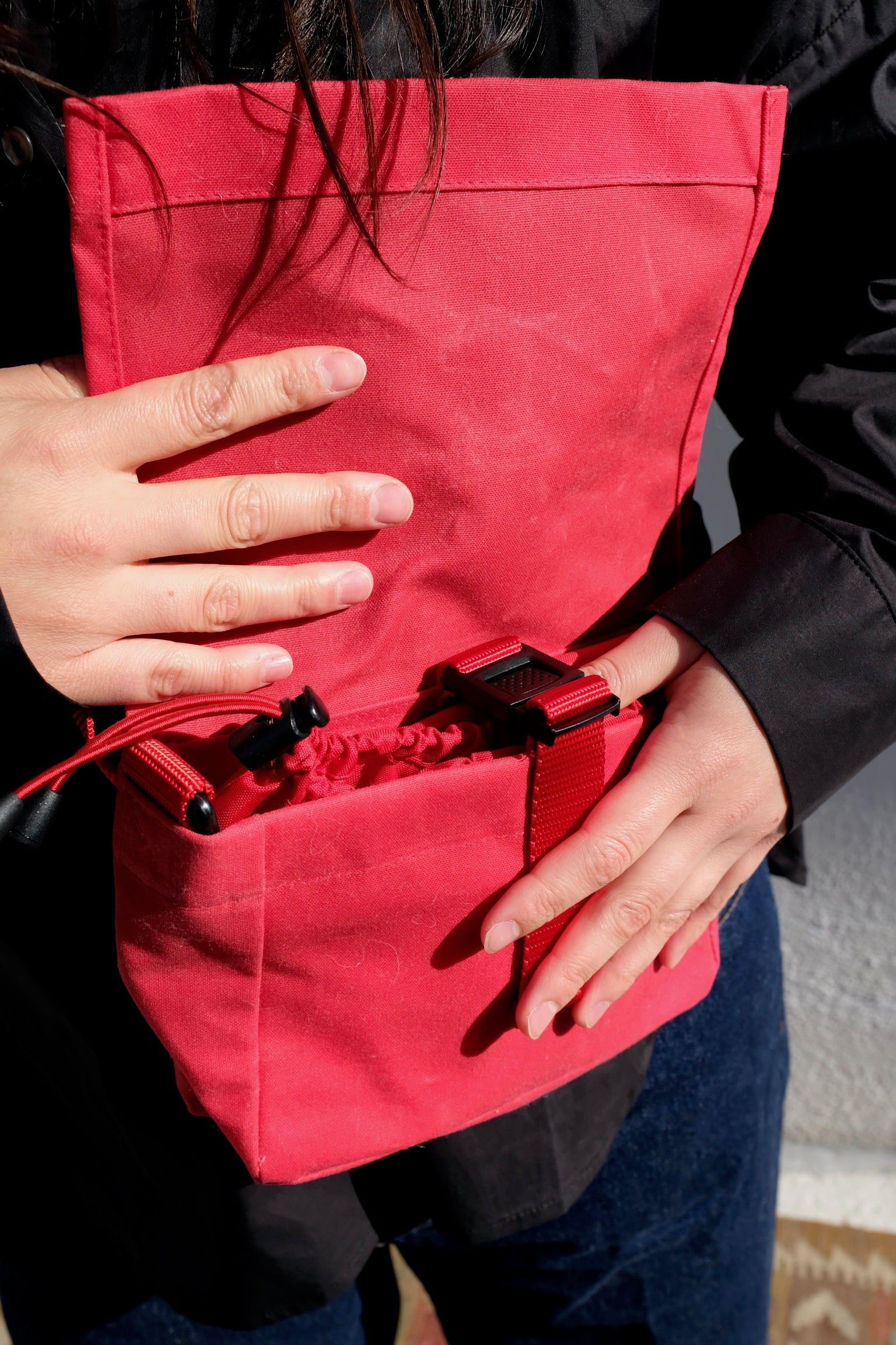 Some of the Parts Fanny Pack / Red Monochrome