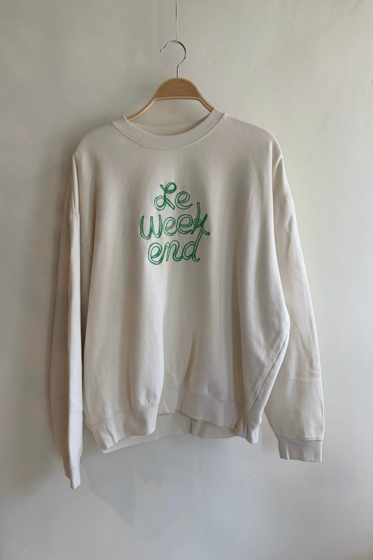 Pre-Loved / Clare. V Le Weekend Sweatshirt / Size XL