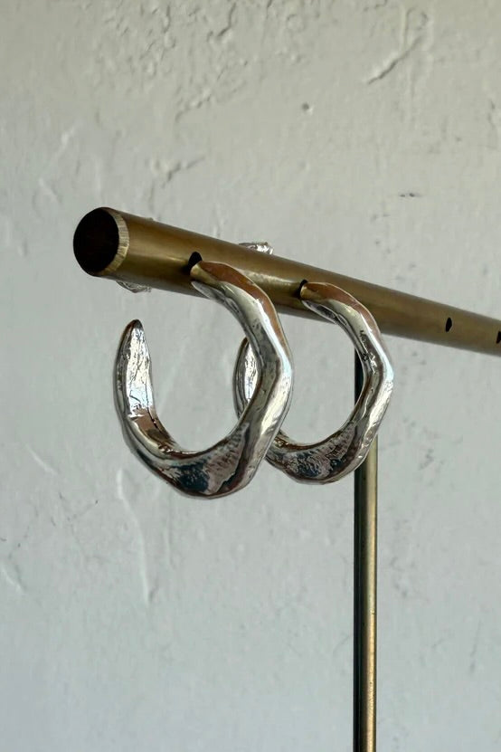 Mercurial Mini Smush Hoop / Silver