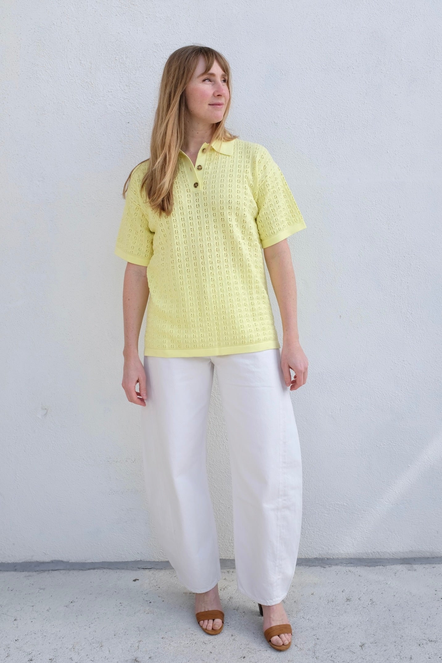 Rachel Comey Clarence Polo / Limoncello