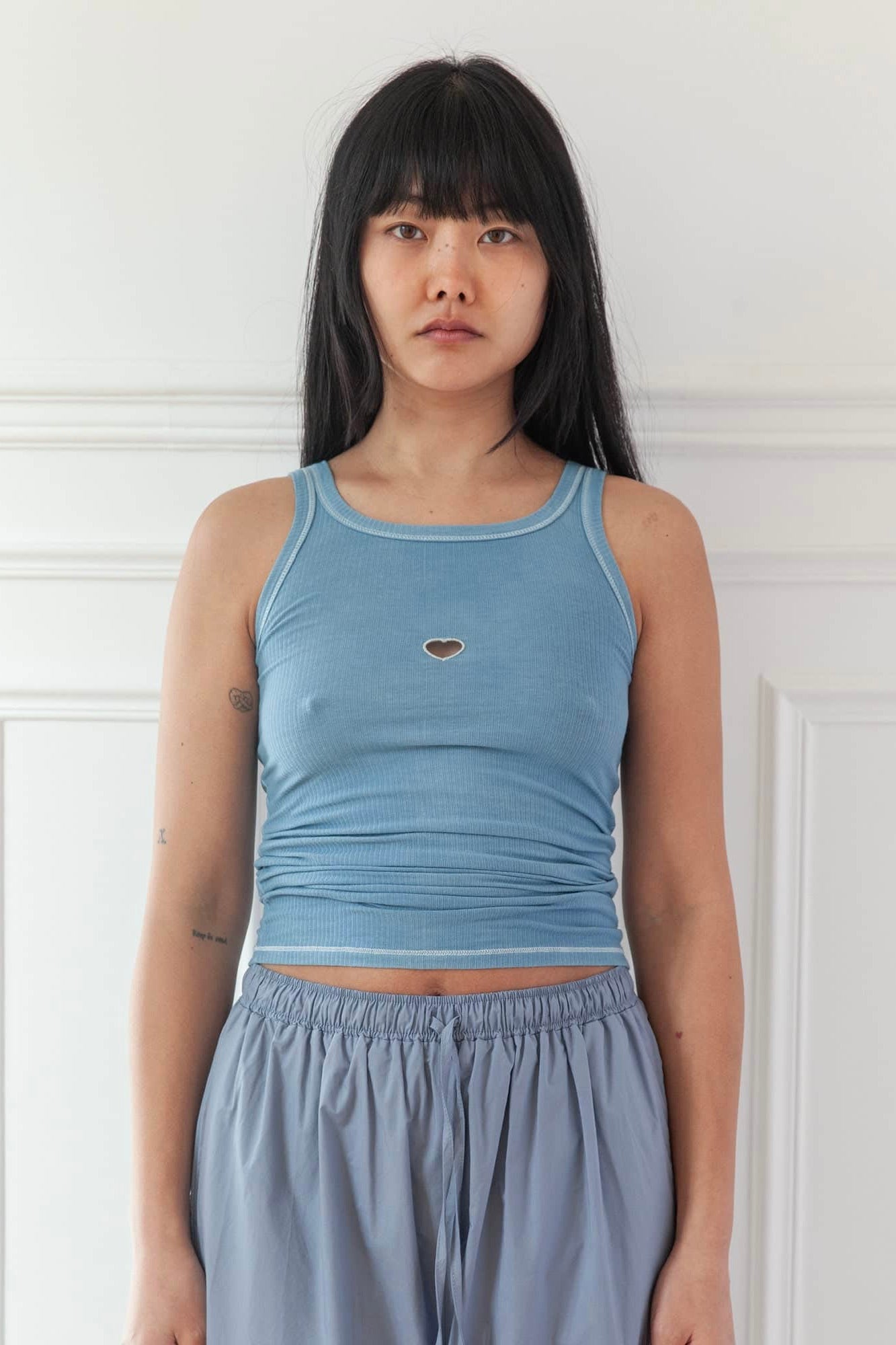 Baserange Heart Tank / Isatis Blue