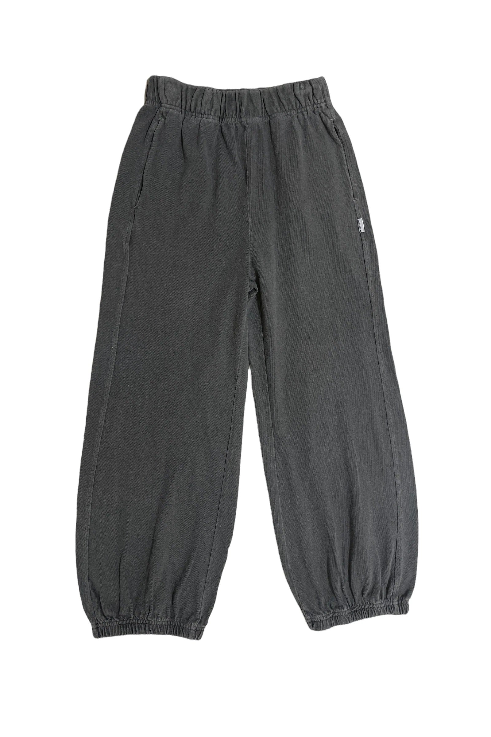 Le Bon Shoppe Cotton Jersey Balloon Pant / Coal