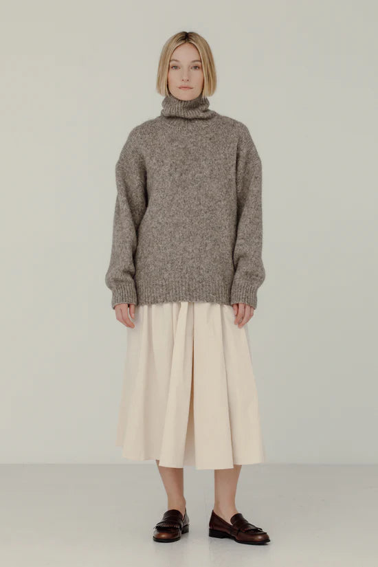 Bare Knitwear Uma Rollneck / Oat