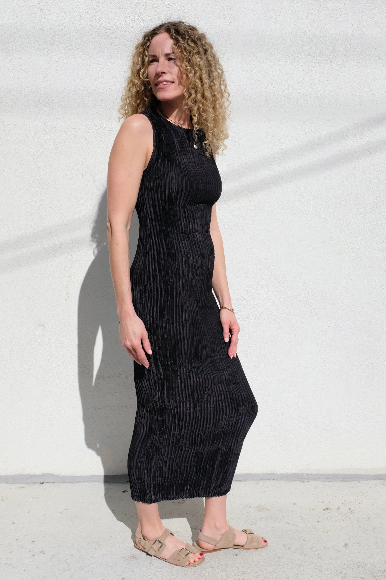 Tank Long Dress / Charcoal