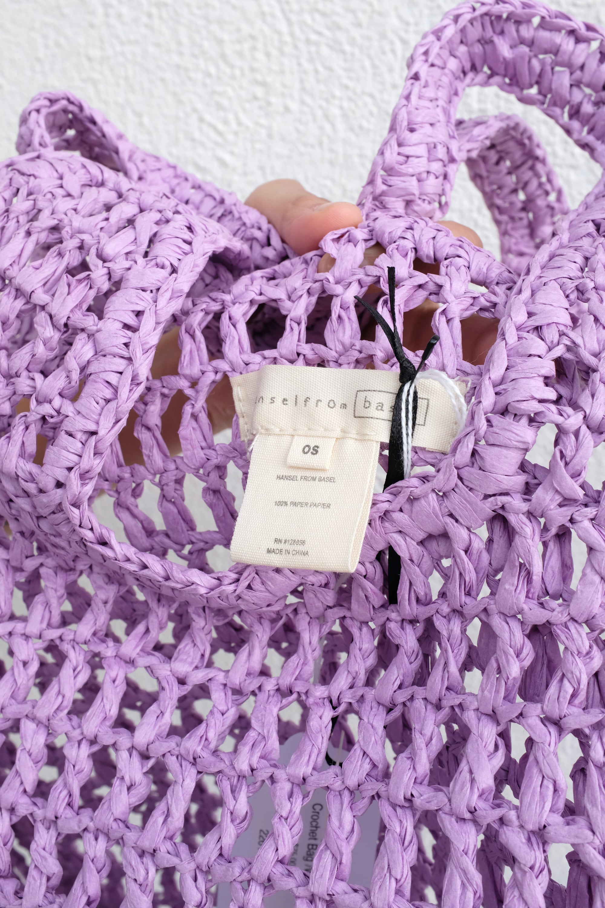 Hansel from Basel Crochet Bag / Wisteria