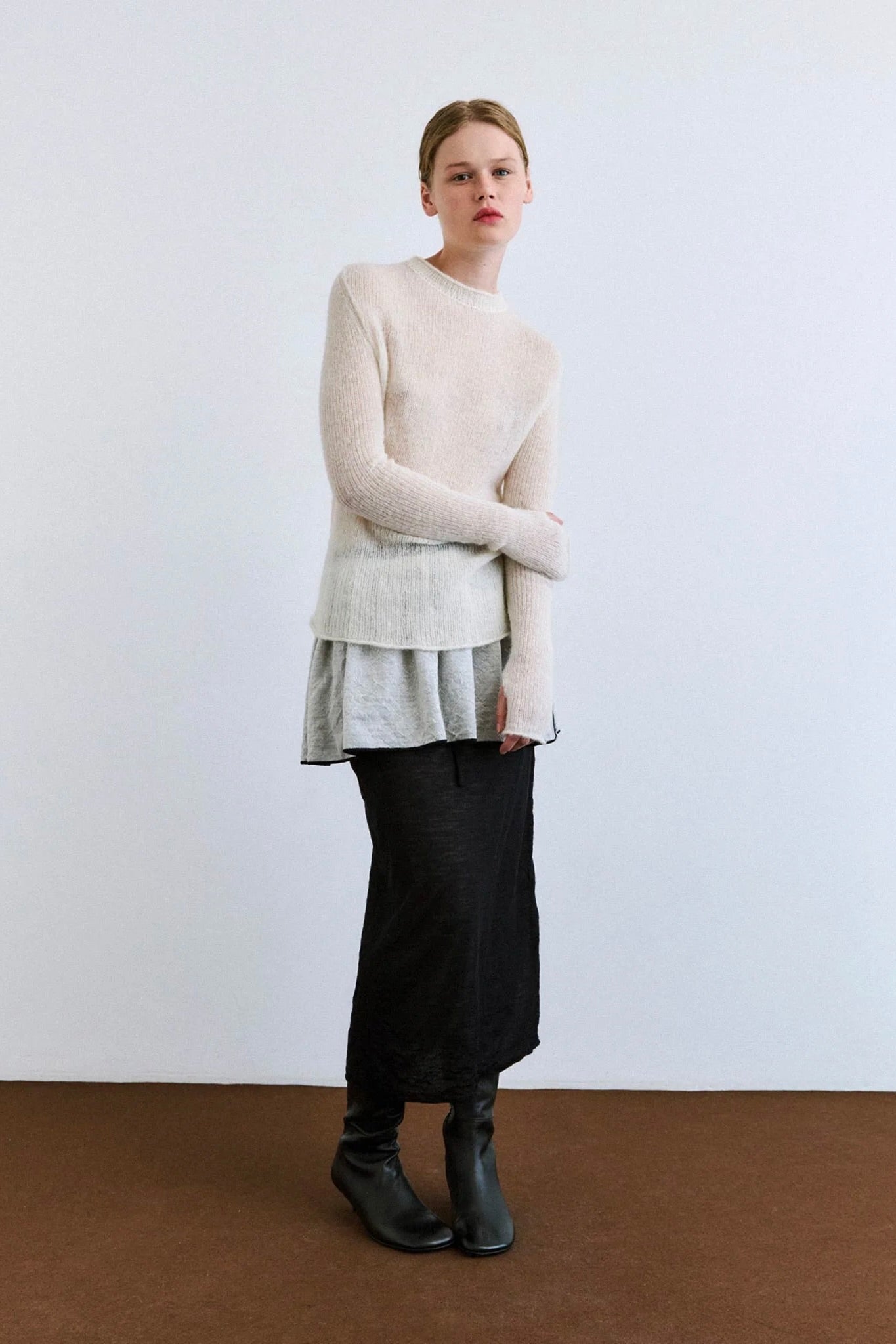 Rus Yubi Sweater / Chalk
