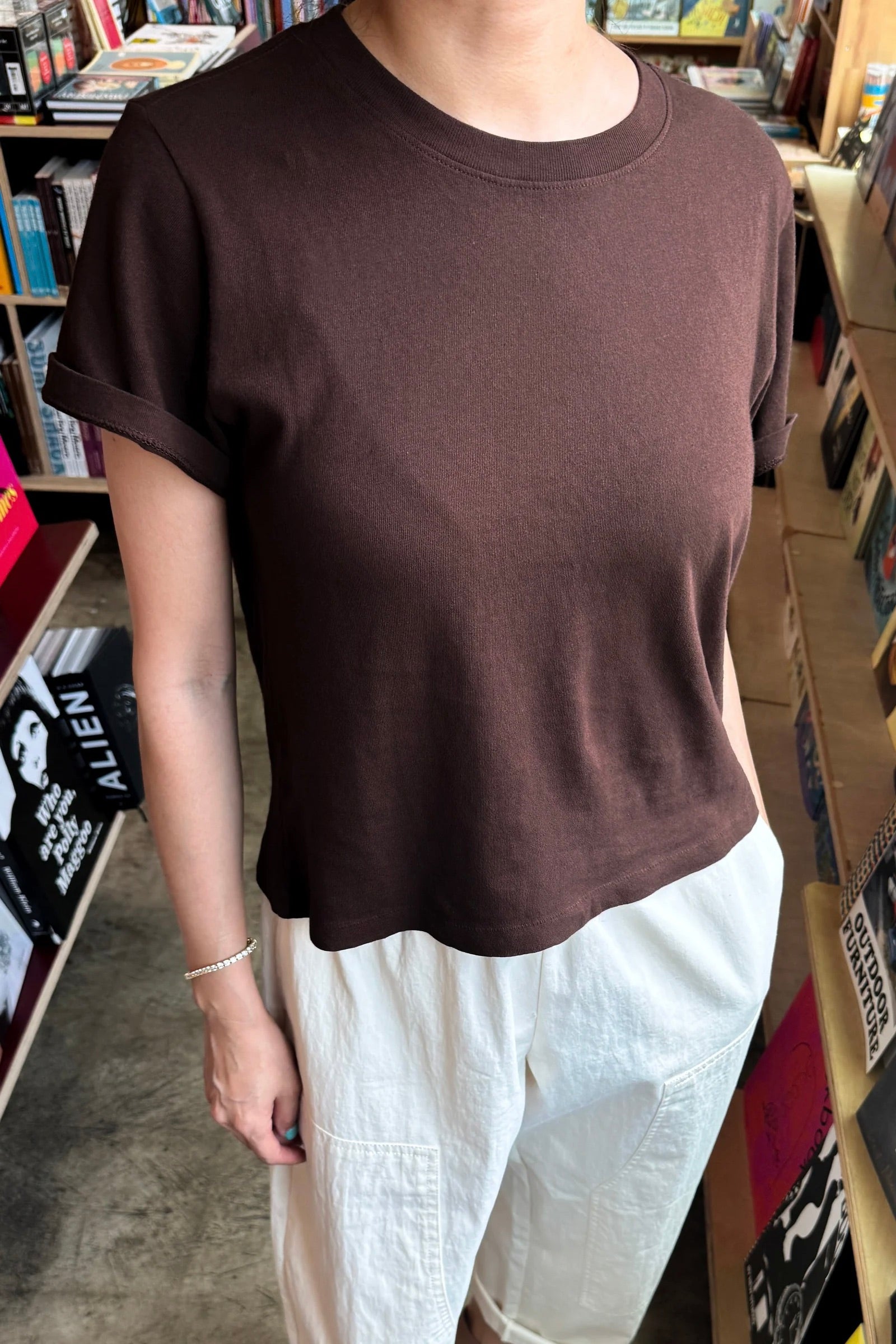 Airy Darling Tee / Dark Cacao