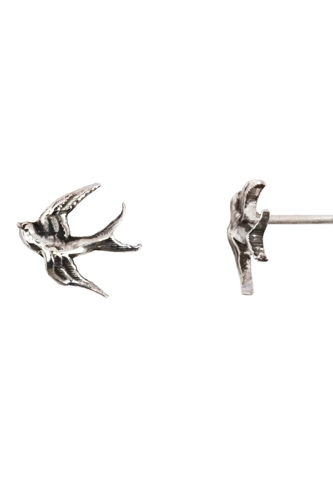 Pyrrah Swallow Stud Earrings / Sterling Silver