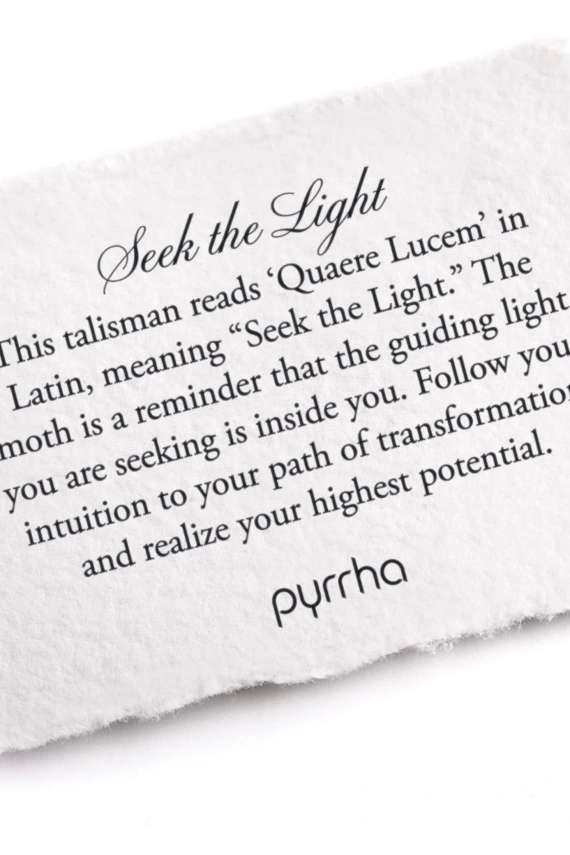 Pyrrha / Pop-Up / Fine Jewelry / Seek the Light 14K Gold Talisman
