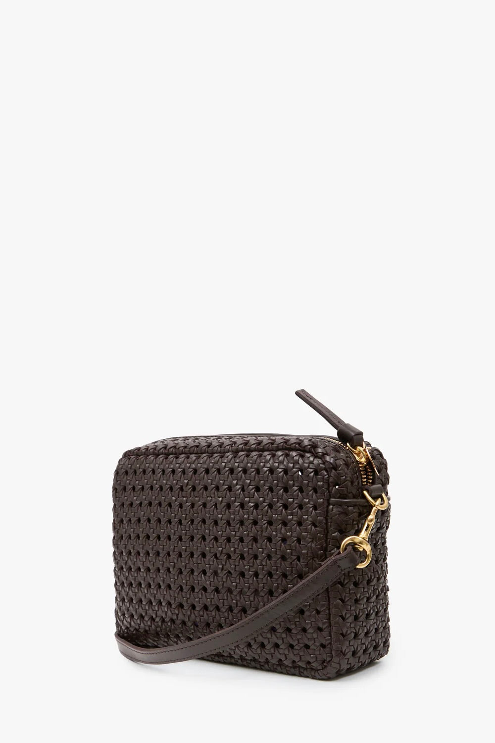 Clare V Midi Sac / Chocolate Rattan