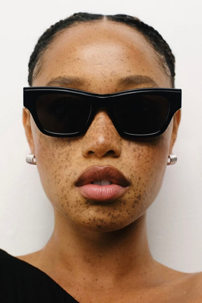 Rae Sunglasses / Gloss Black