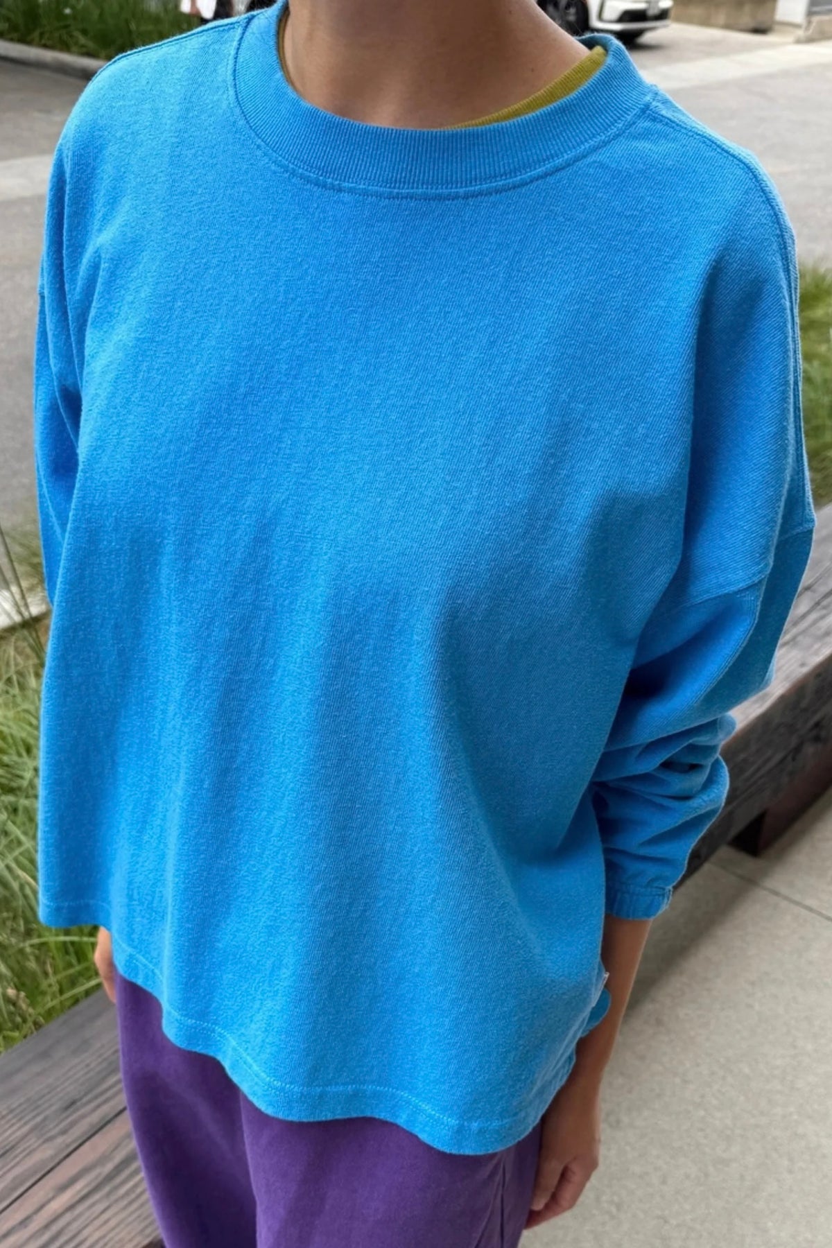 Le Bon Shoppe Naturelle tee / French Blue