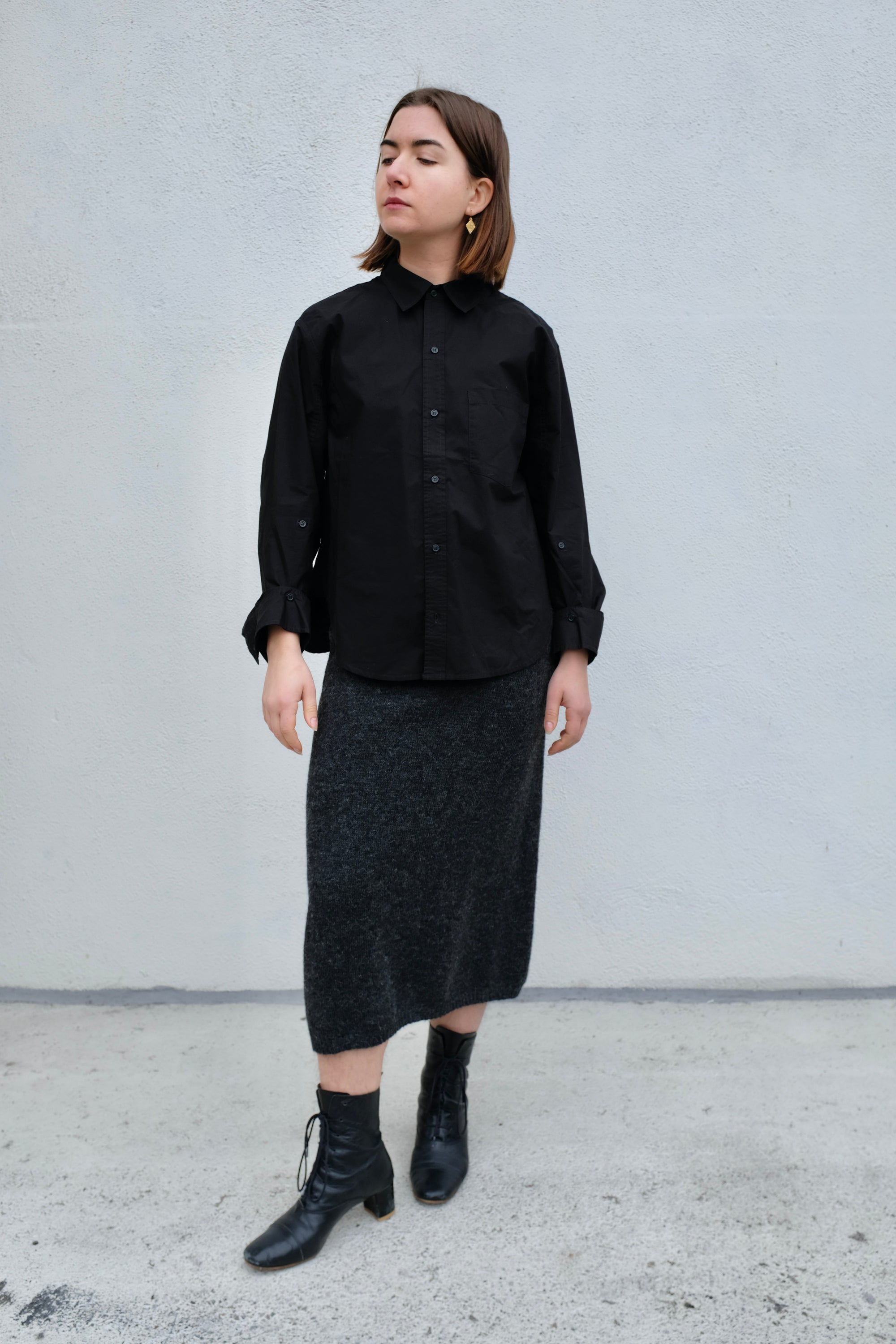 Toit Volant Calista Skirt / Dark Grey