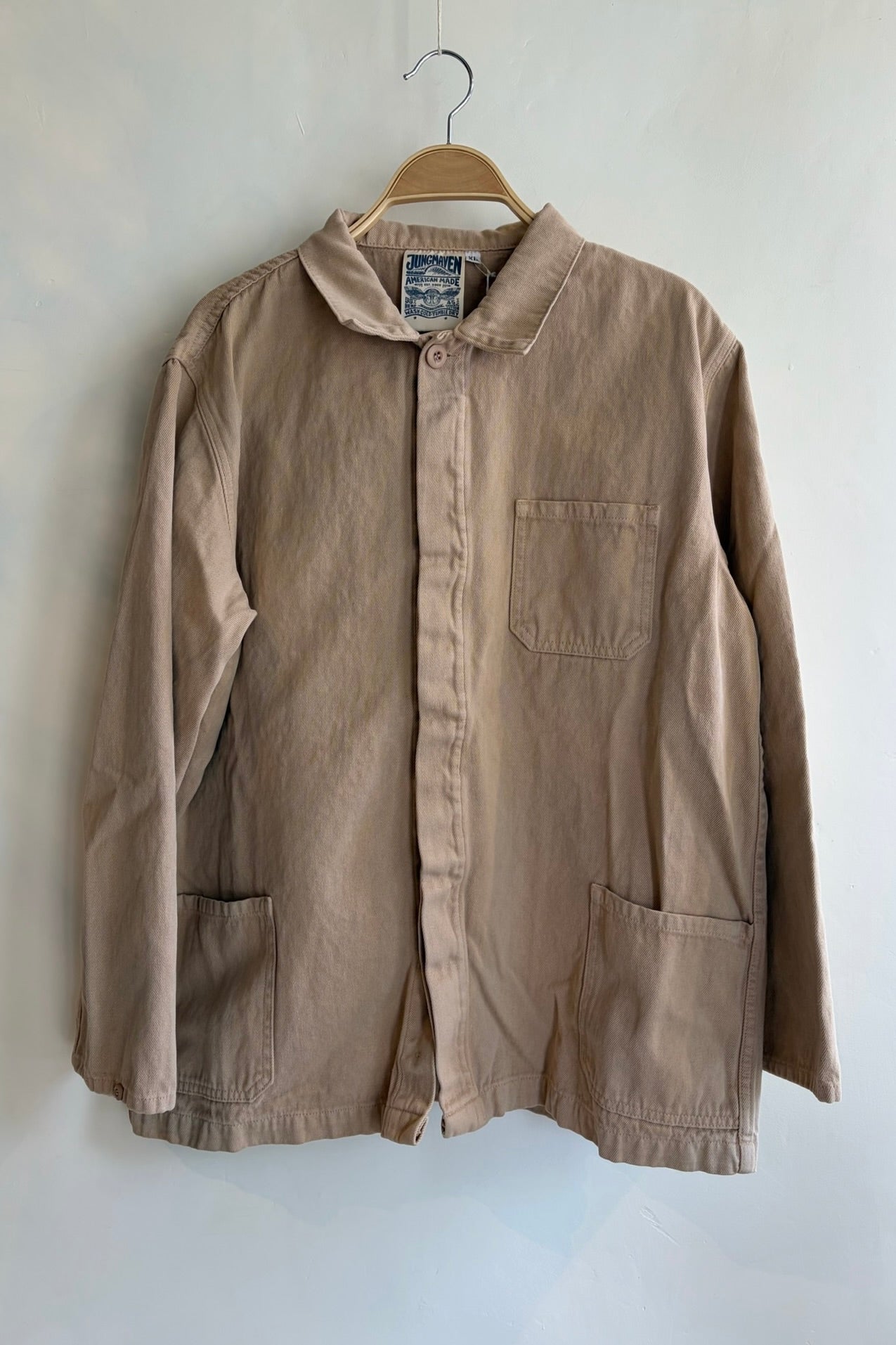 Pre-Loved / Jungmaven Olympic Jacket / Oat Milk / Size XL