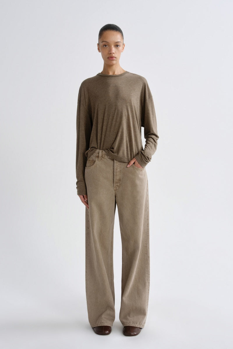 Agolde Sasha Tee / Loam