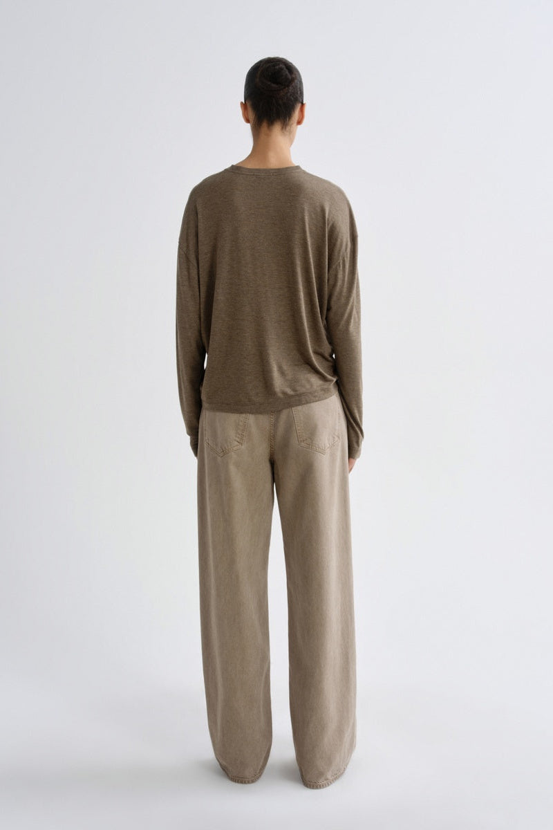 Agolde Sasha Tee / Loam