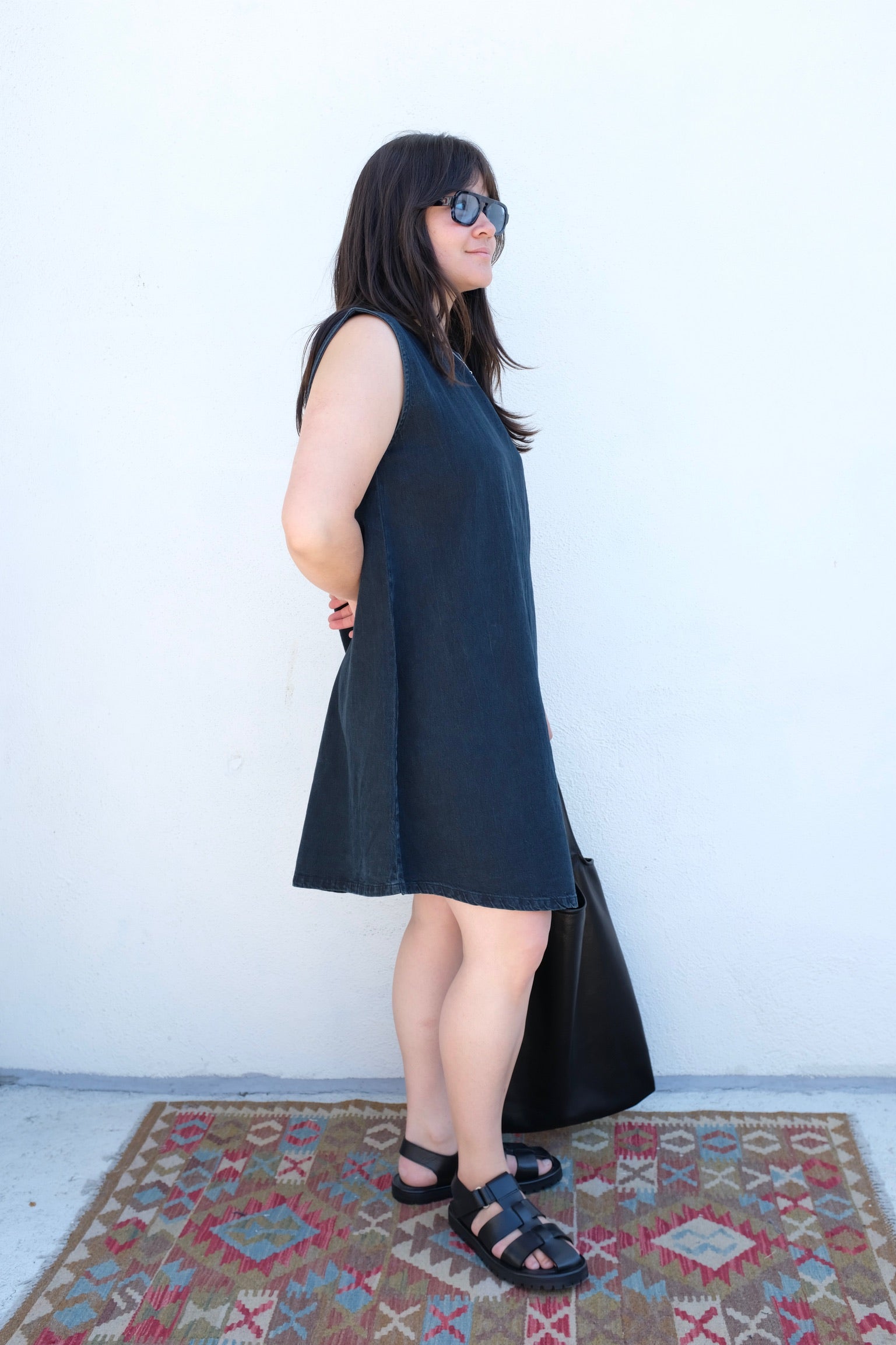 Jungmaven Baez Dress / Black